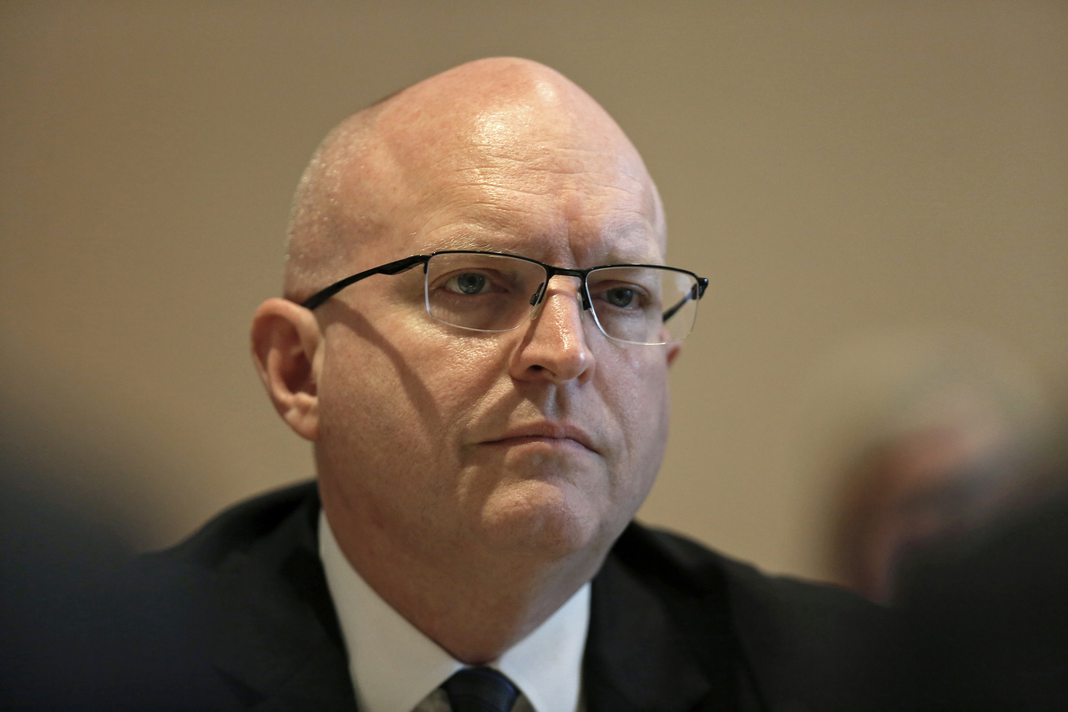 US Assistant Secretary of State Philip Reeker participates in the second round of the Greece-US Strategic Dialogue in Athens