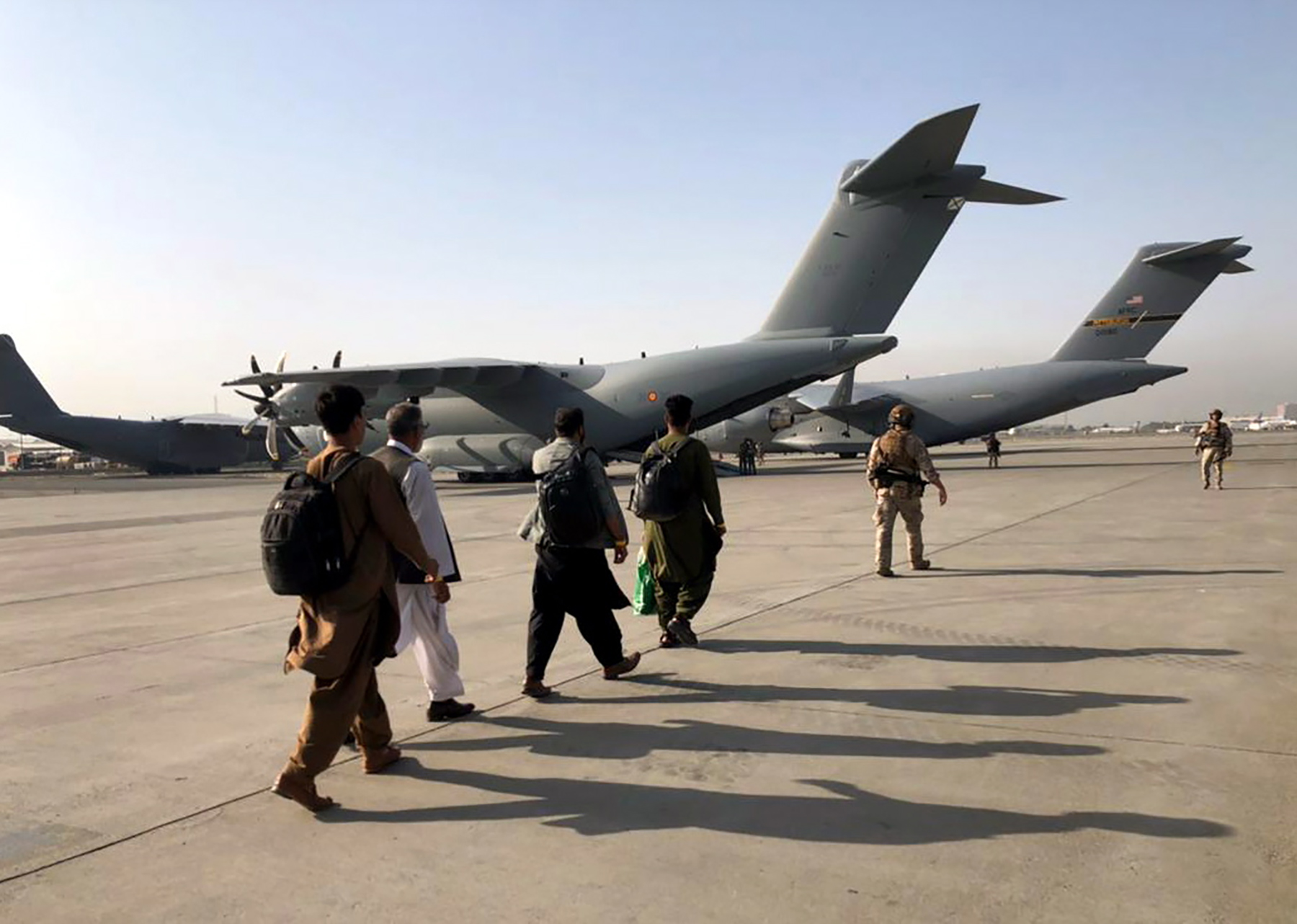 Afghanistan crisis - Kabul situation Aerodrom Hamid Karzai  Kabul