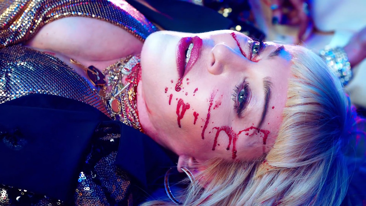 Madonna's controversial anti gun video depicts a night club massacre