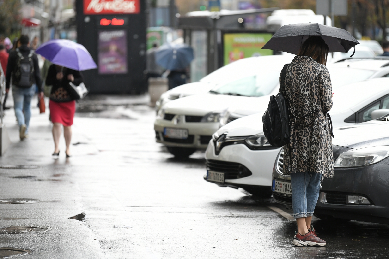 Beograd 28.09.2020. Kisa, nevreme, oluja, jesen