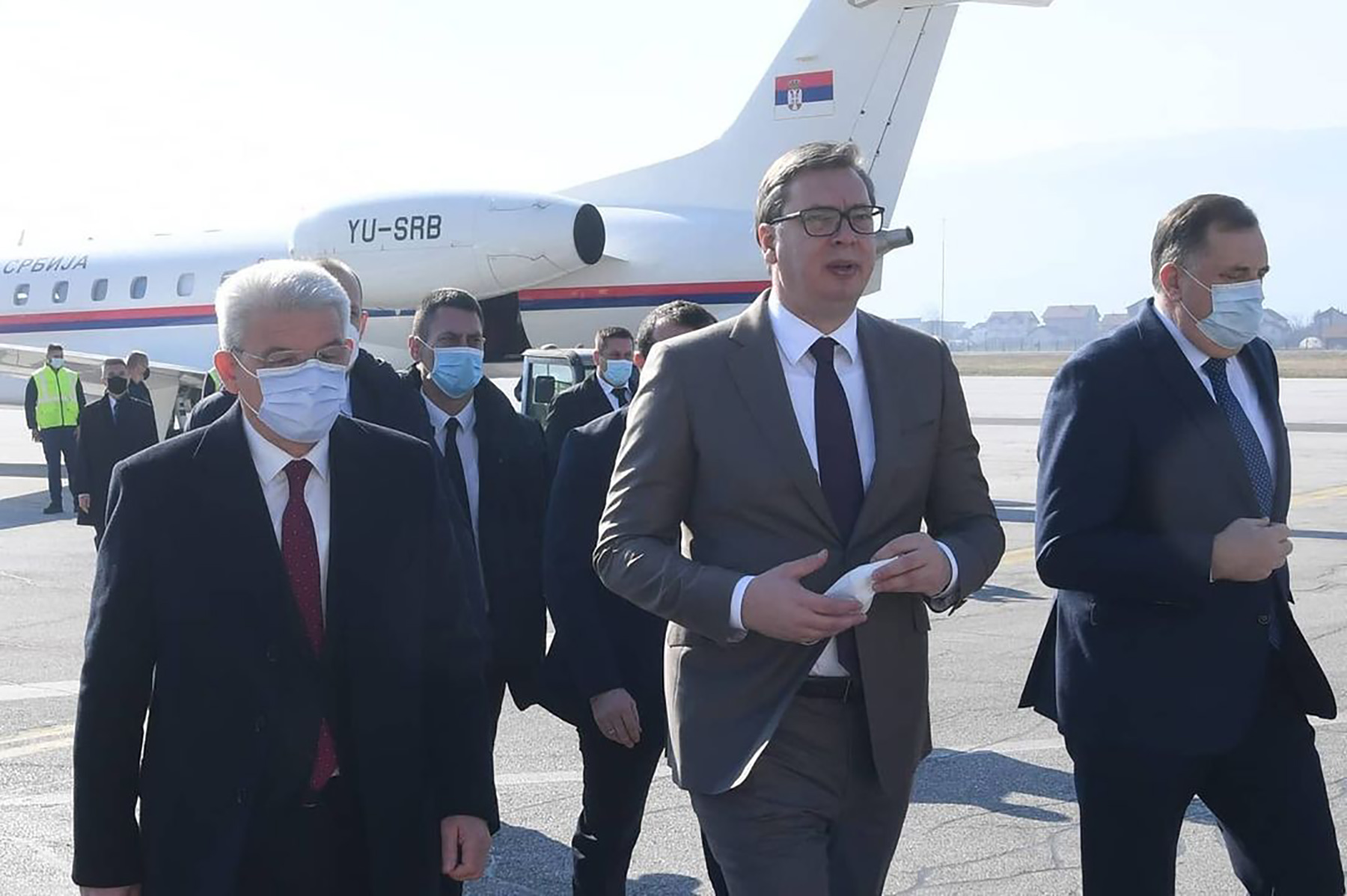 SEFIK DZAFEROVIC, ALEKSANDAR VUCIC, MILORAD DODIK