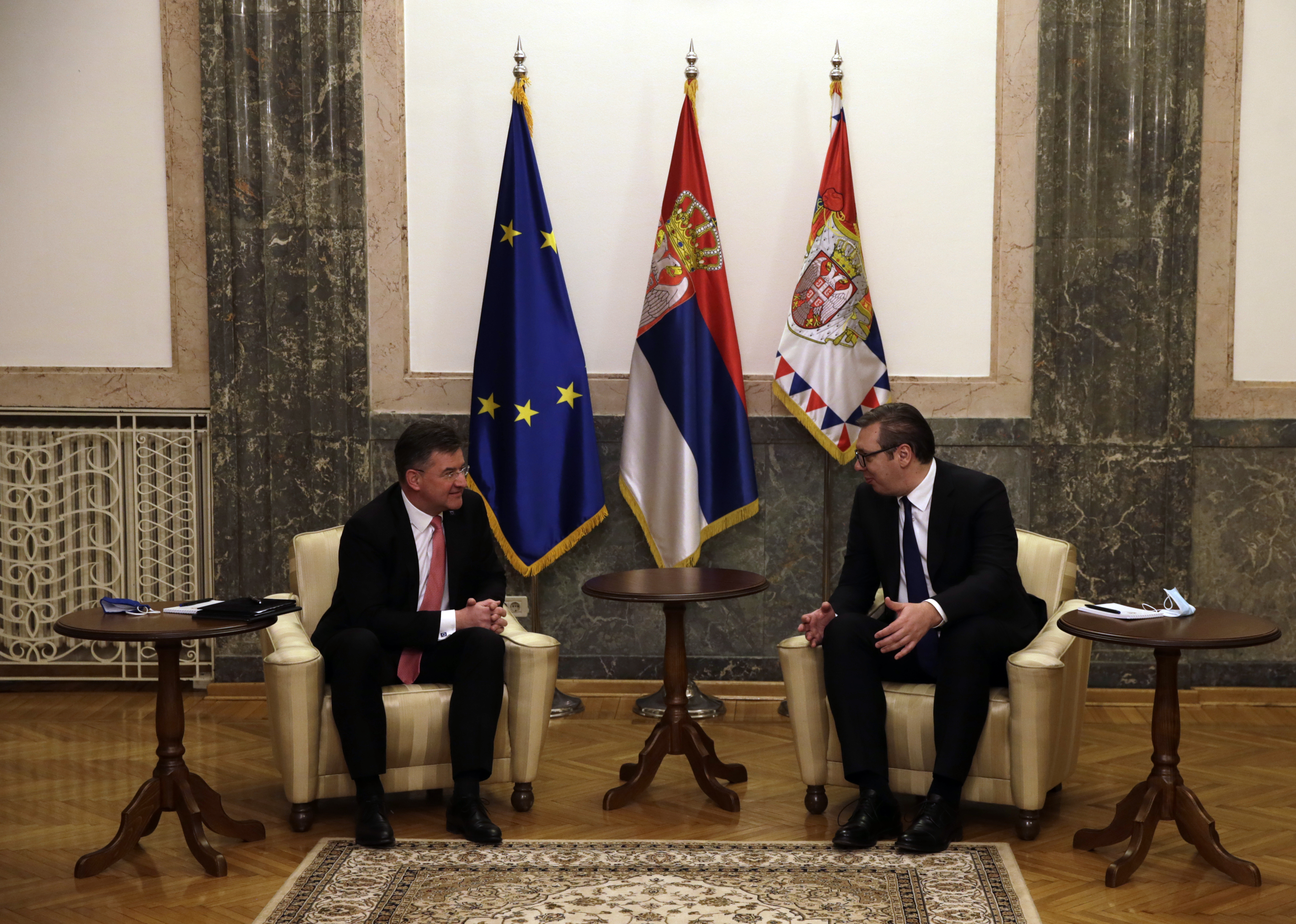 EU Special Representative for the Pristina-Belgrade Dialogue Miroslav Lajcak visits Belgrade