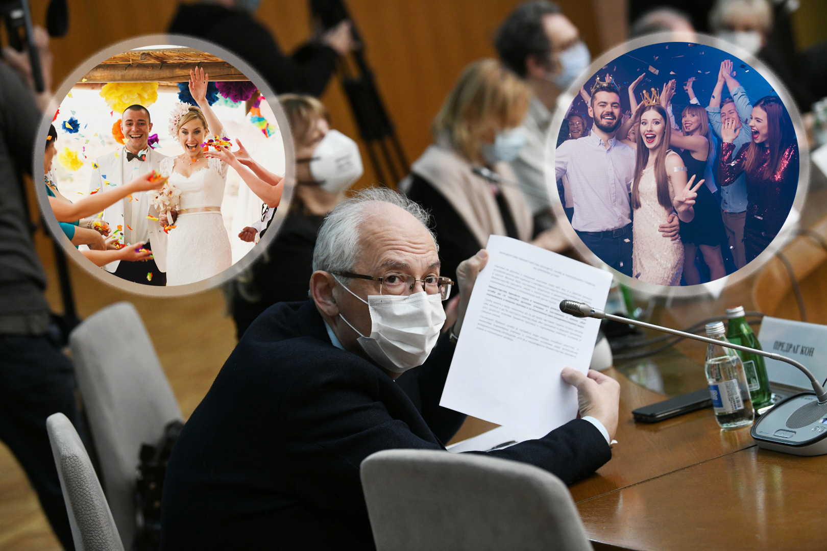 krizni štab, svadbe, maturske proslave kombo