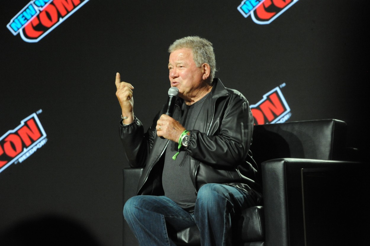 William Shatner at New York ComicCon 2021