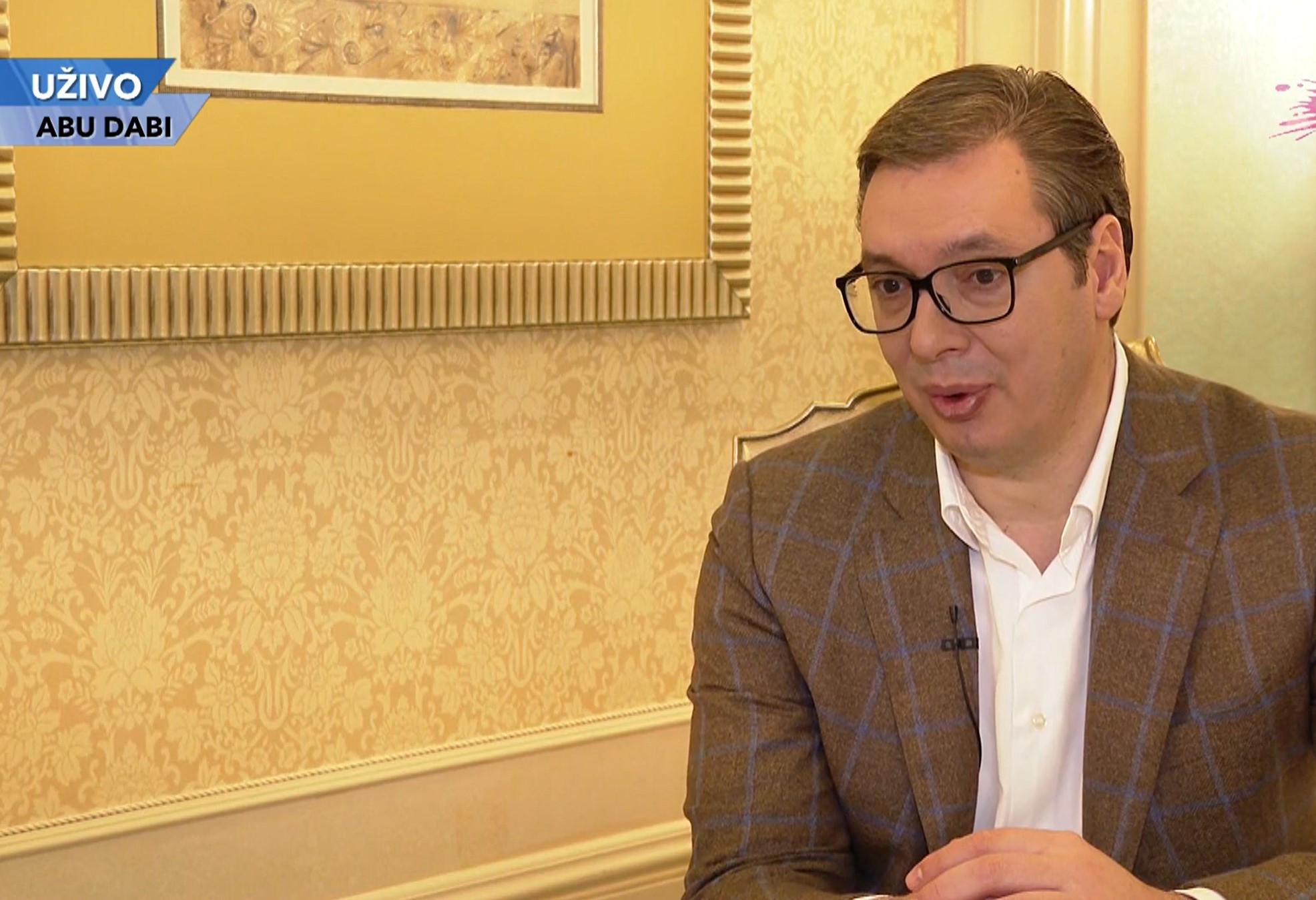 Aleksandar Vučić, Uživo, Abu Dabi