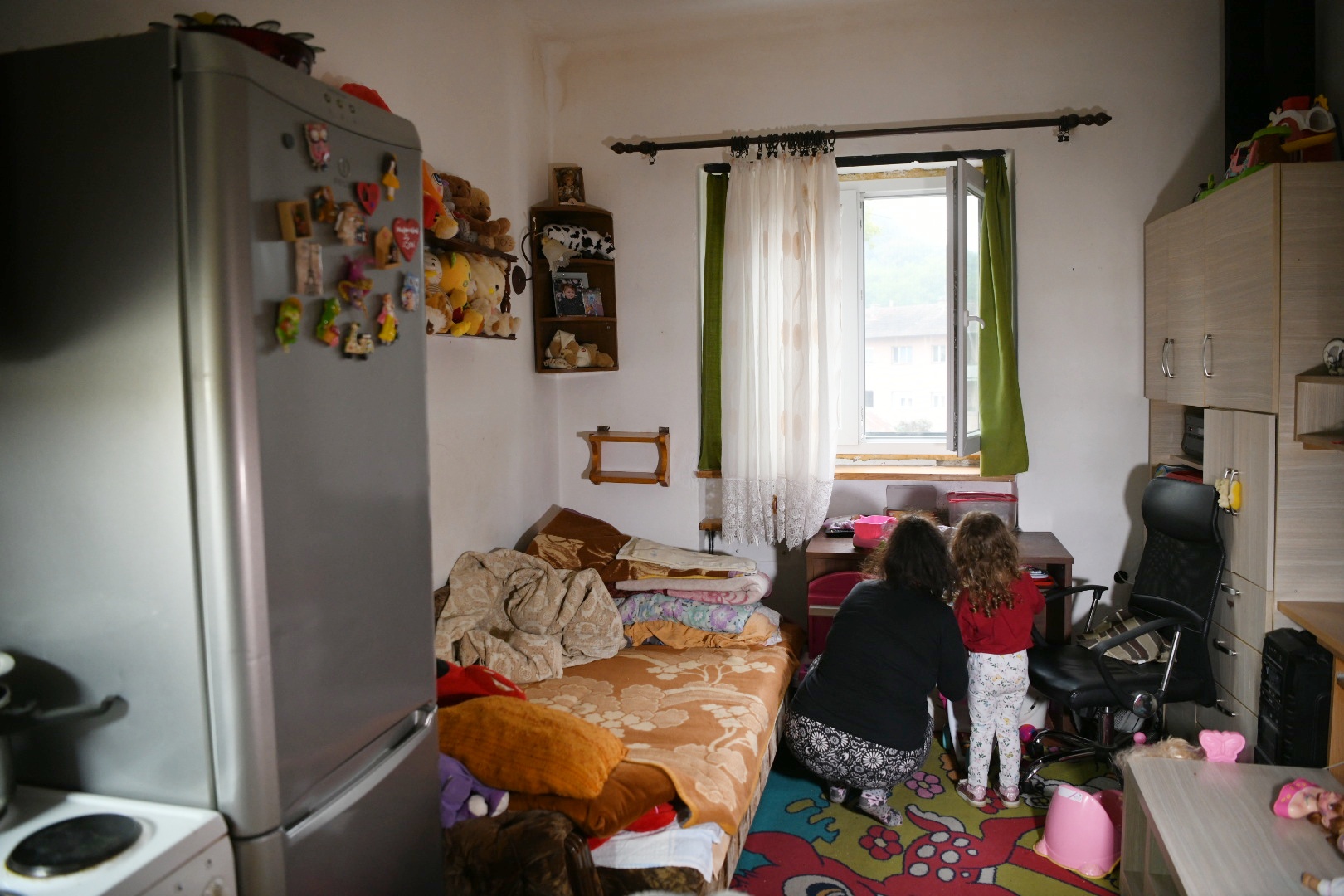 Beograd 24.10.2020. Zoran Božić, Ripanj, pomoć, kuća, traži pomoć da završi kuću, teška životna priča, porodica Foto: Vesna Lalić/Nova.rs