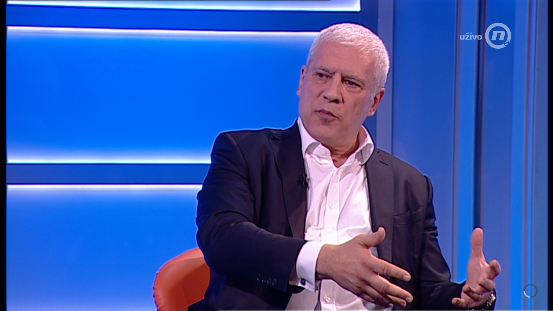 Boris Tadić, emisija Utisak nedelje Foto: Nova S