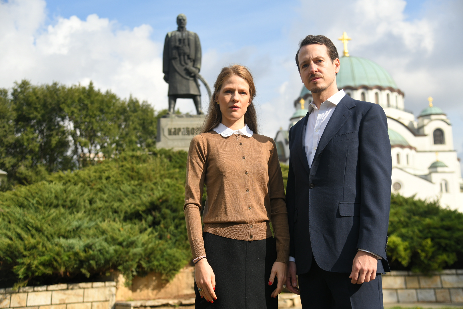 Beograd 13.10.2021. Princ Filip Karadjordjevic i princeza Danica Karadjordjevic, Karađorđević Foto: Nemanja Jovanović/Nova.rs