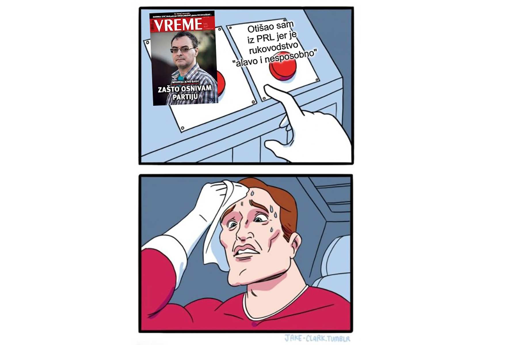 Demanti PRL na uvrede Jova Bakića iznete u intervjuu na portalu "Nova S"