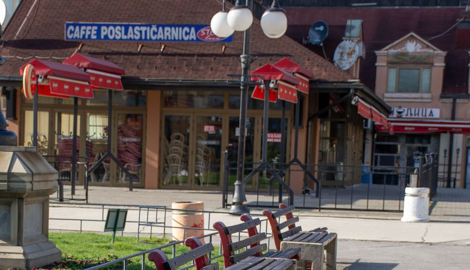Zatvoreni kafici u Zajecaru FOTO I.Popovic