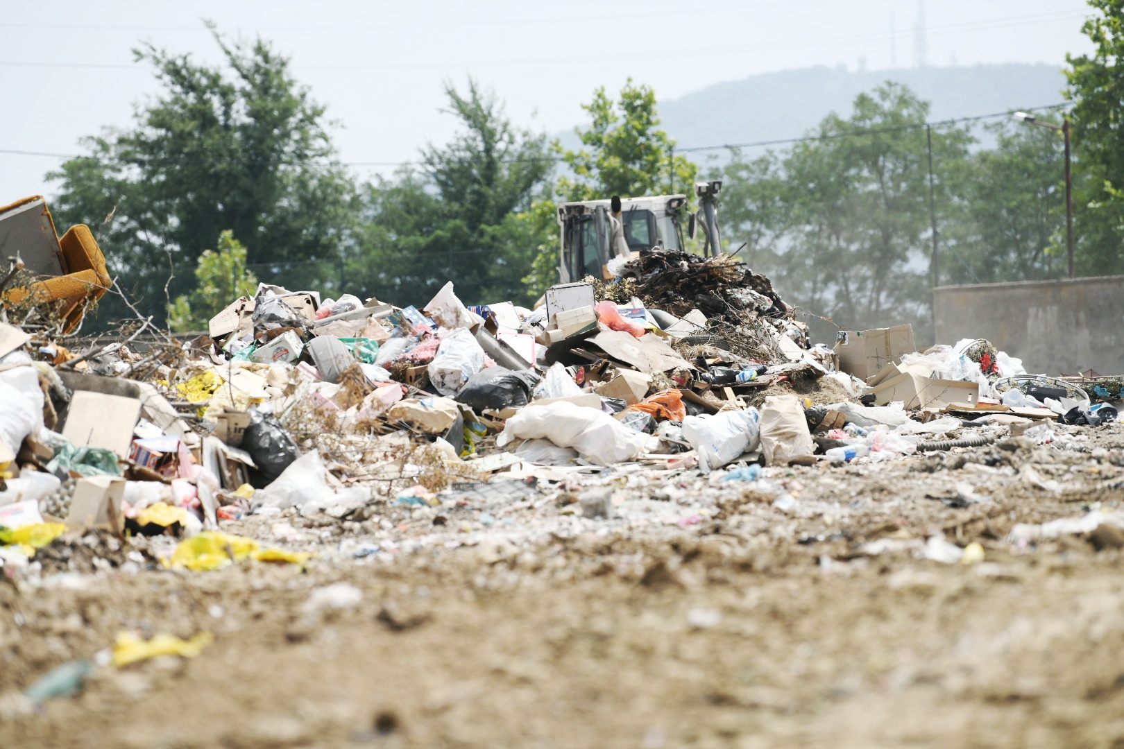 Beograd 24. jun 2021. Deponija Sopot pozar smece djubre Foto:Vesna Lalić/Nova.rs