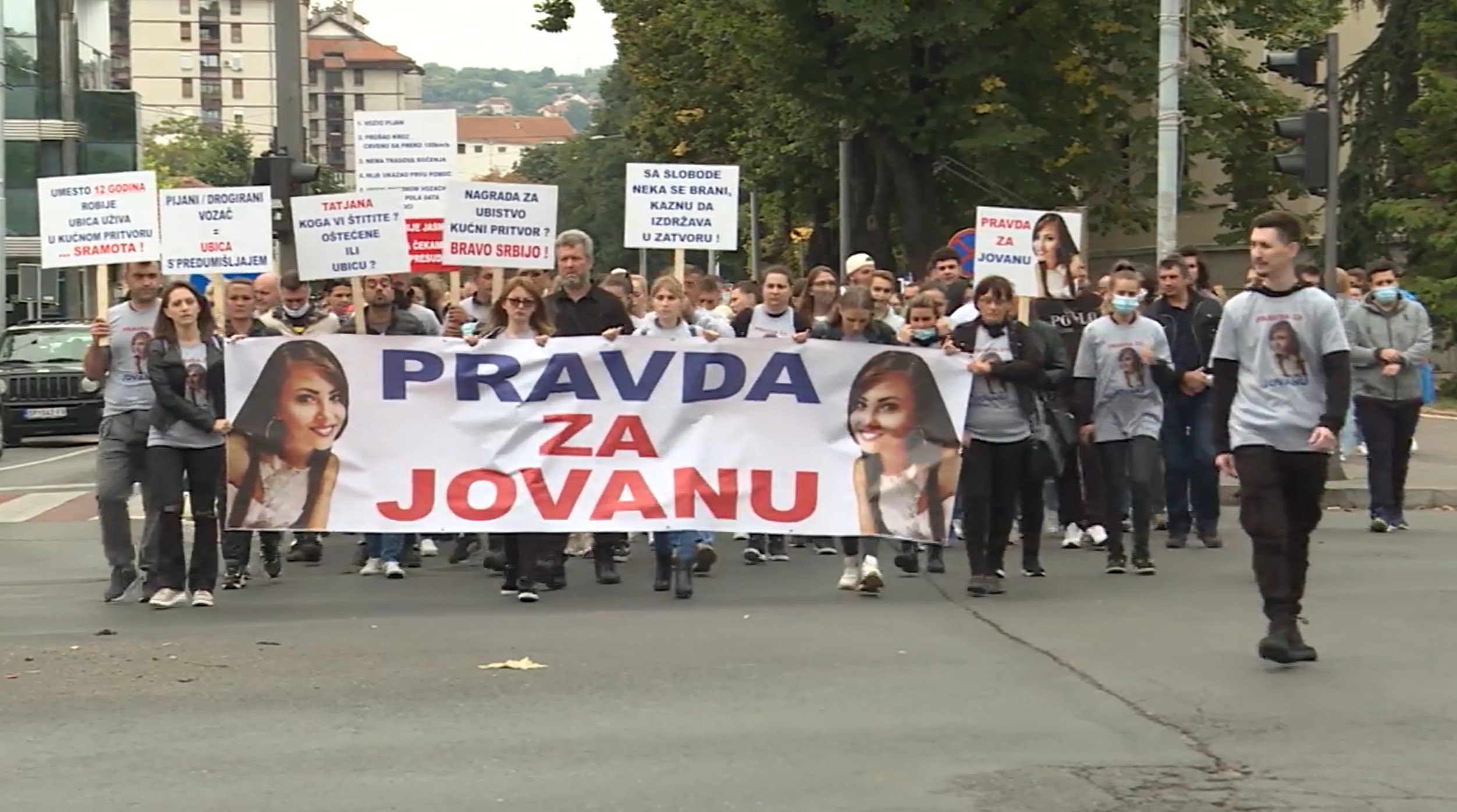 Porodica i prijatelji nastradale devojke u Nišu zatražili strogu kaznu za vozača, Niš, jovana Petković