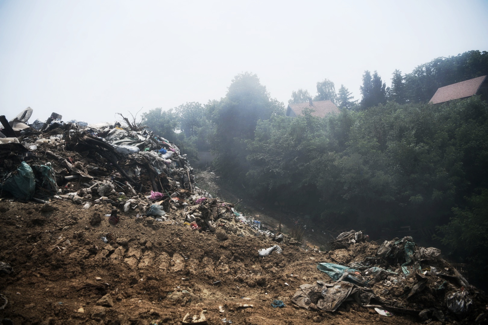 Beograd 24. jun 2021. Deponija Sopot pozar smece djubre Foto:Vesna Lalić/Nova.rs