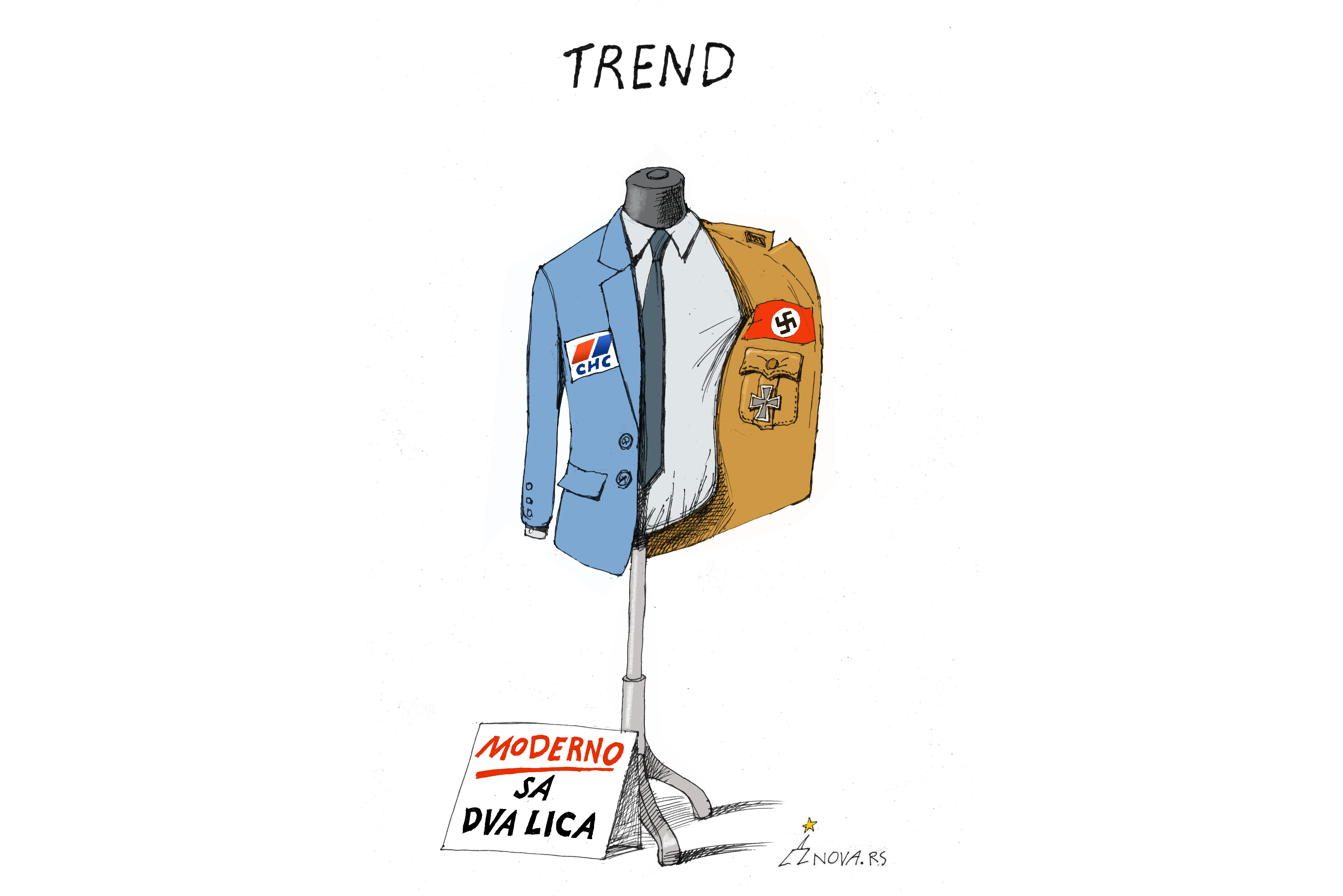 Trend Karikatura: Dušan Petričić