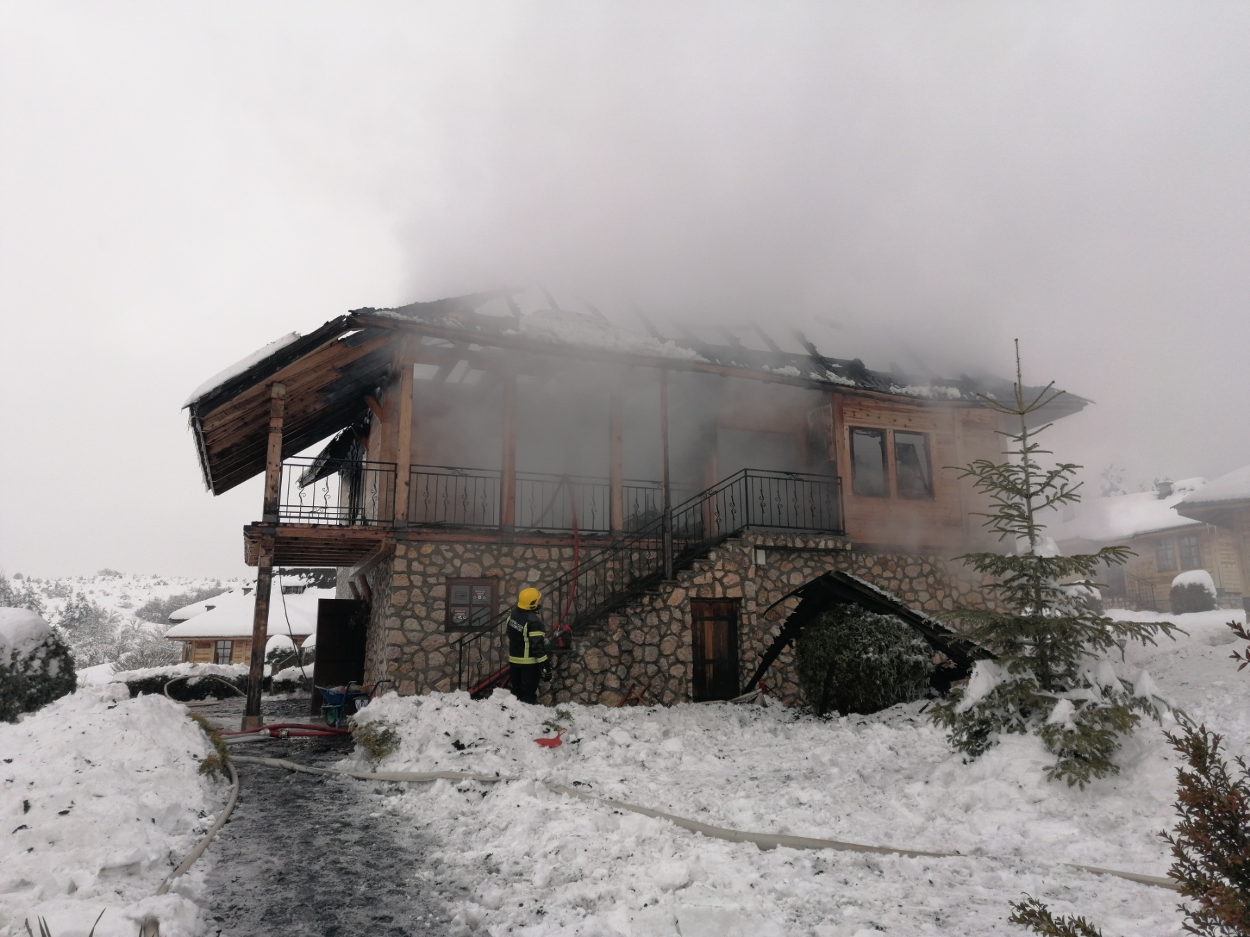 Zlatibor Etno selo pozar