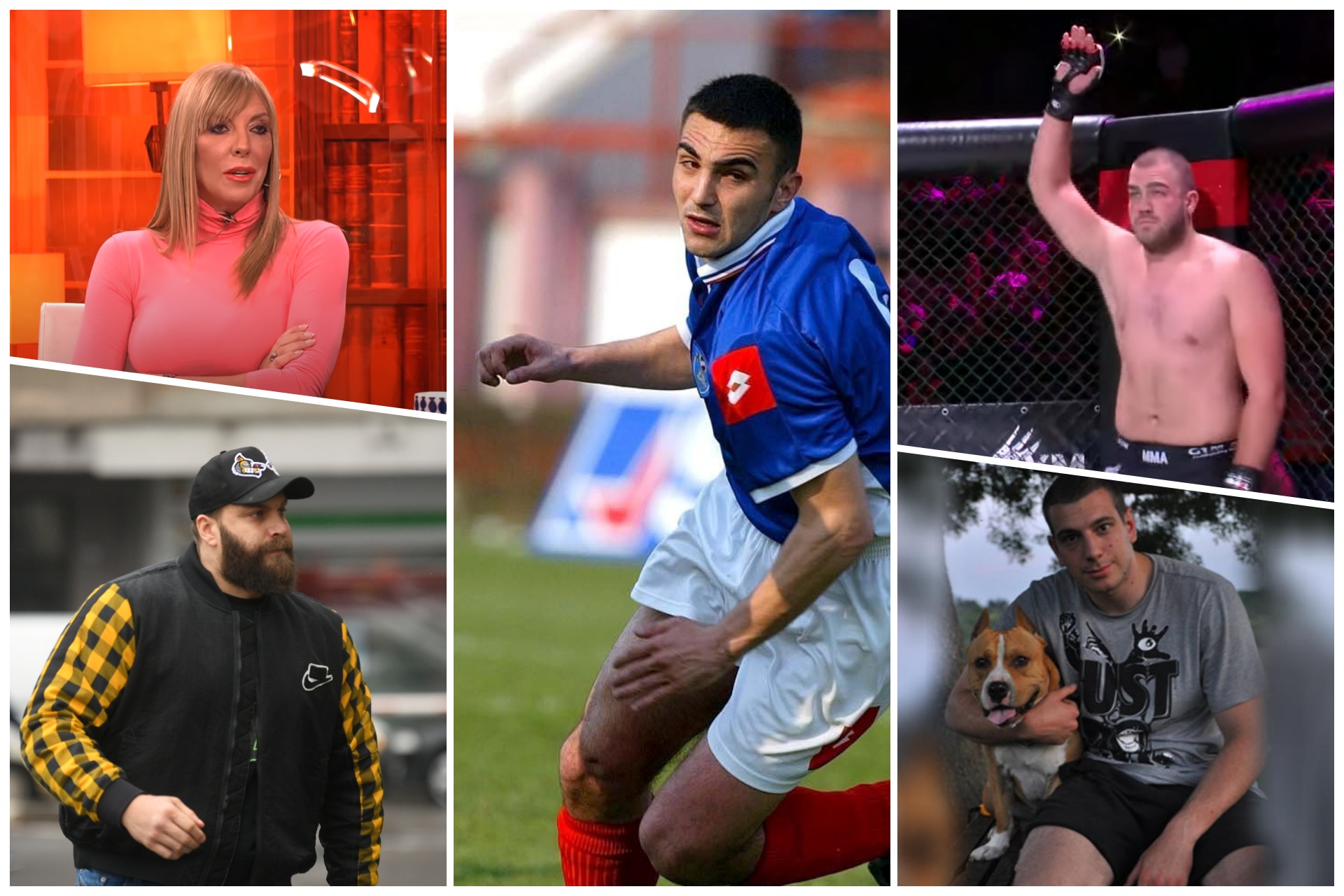 Olivera iz Pink Pantera, Miladin KovAčević, Nikola Malbaša, Uroš Stefanović ubijeni MMA, i Radoš Joksimović ubijeni
kombo