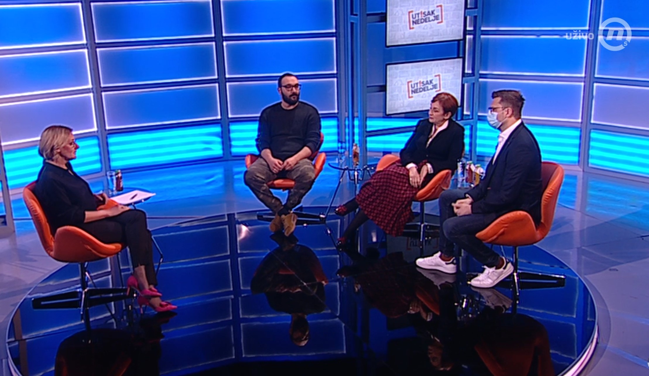 Utisak nedelje, 21.03.2021. Nemanja Rujević. Vida Petrović Škero, Raša Nedeljkov