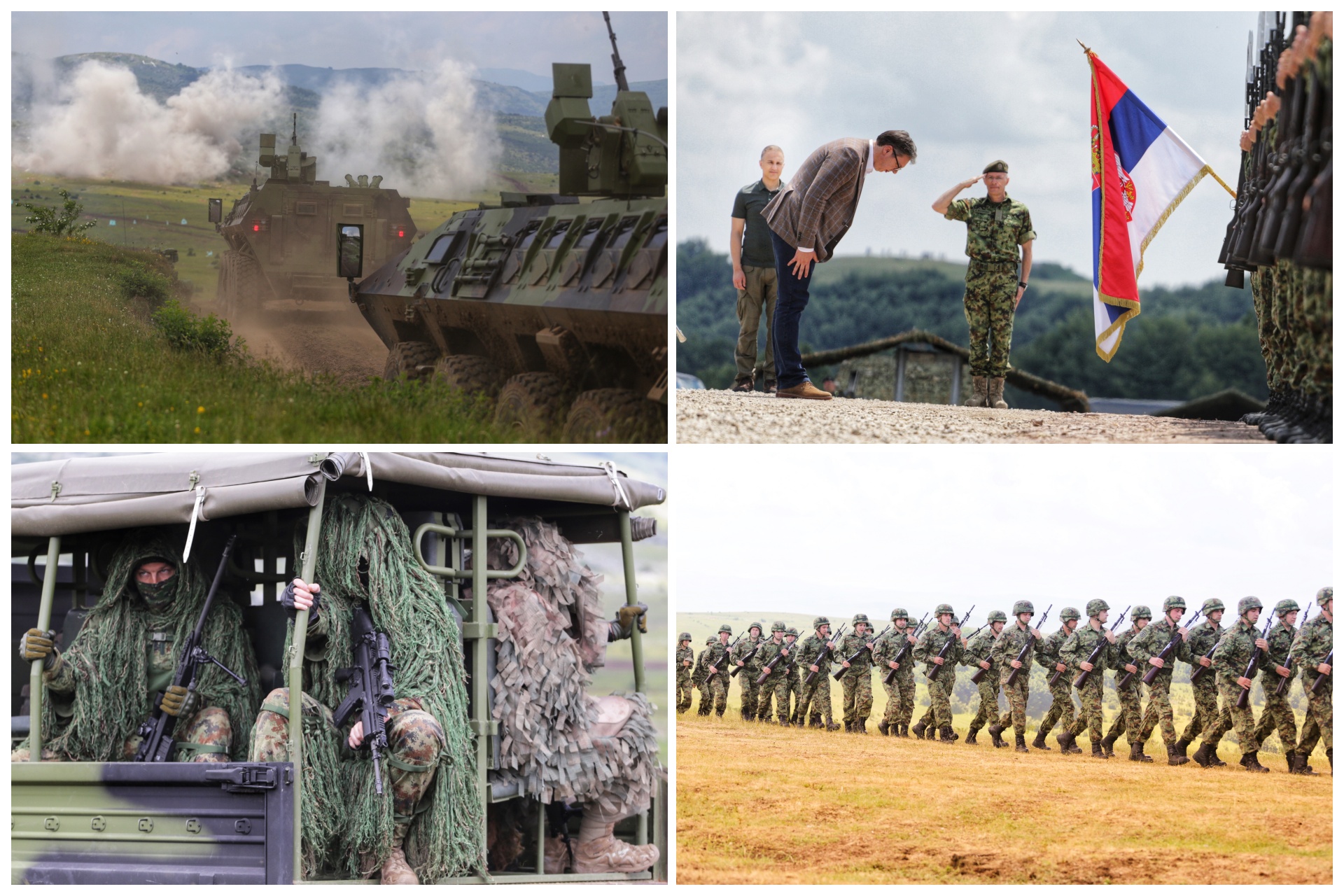 vojna vežba munjeviti udar kombo