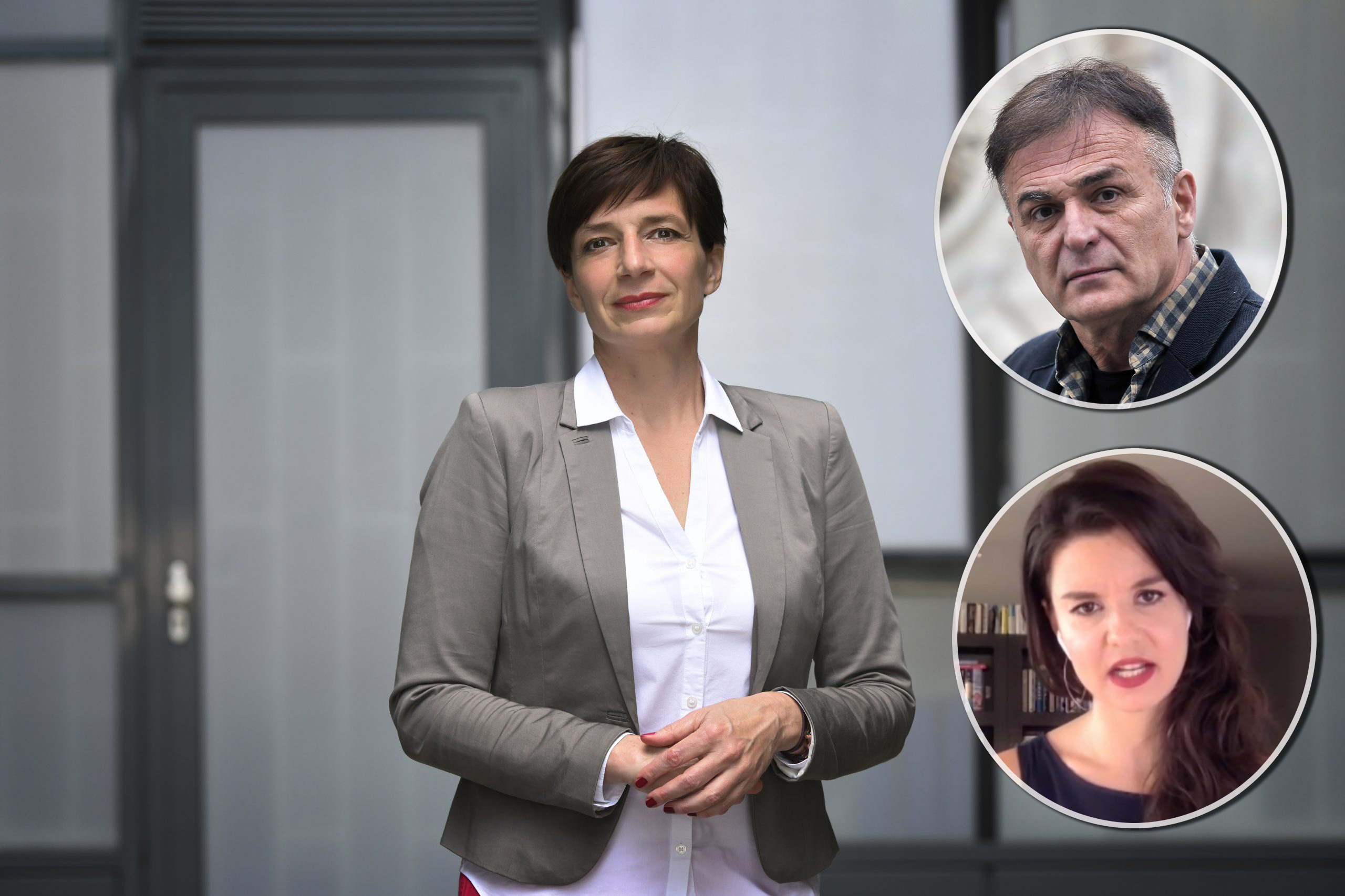 dragana rakic, branislav lecic i danijela stajnfeld