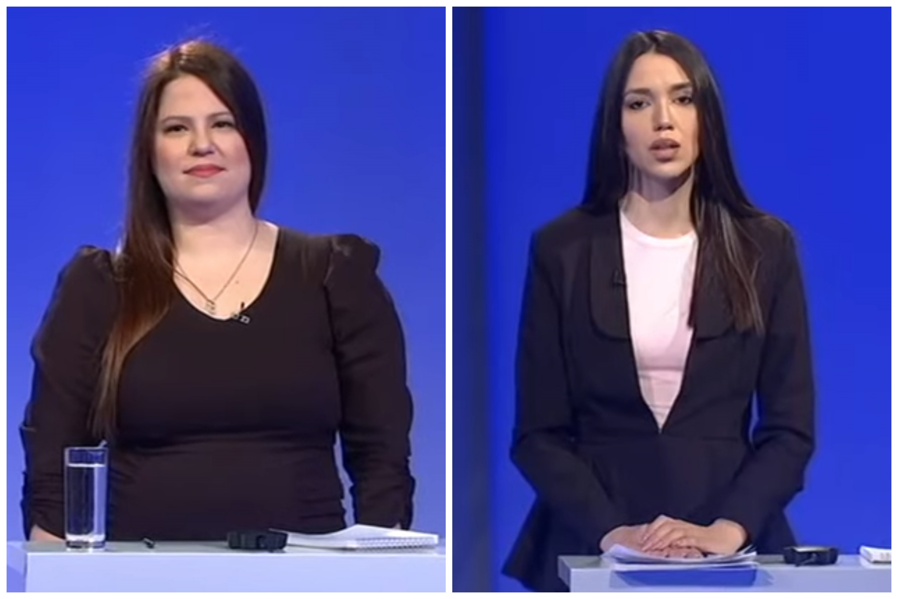 Alisa Kockari Nevena Đurić. Foto: RTS pritscreen