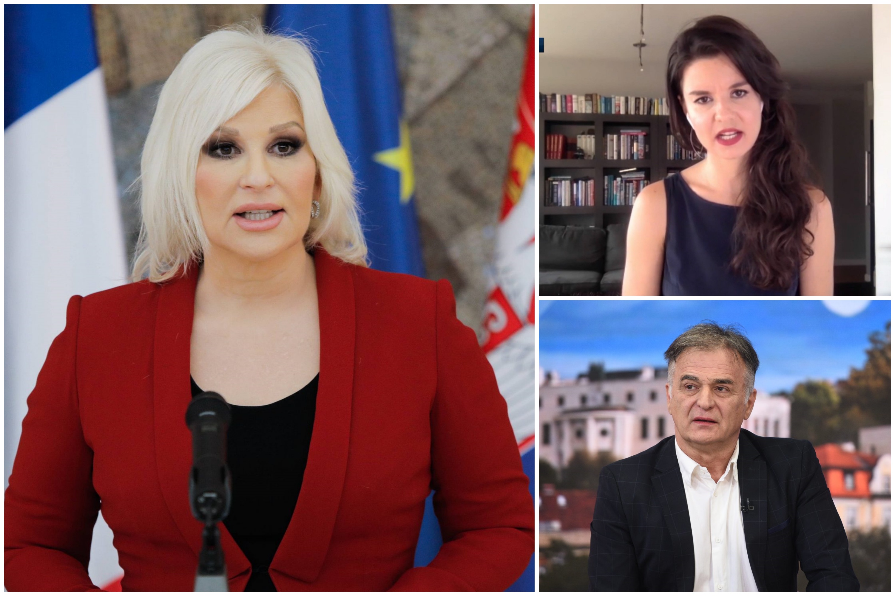 Zorana Mihajlović, Danijela Štajnfeld, Branislav Lečić, kombo Foto: BETAPHOTO/MINISTARSTVO RUDARSTVA I  ENERGETIKE/ZORAN PETROVIC/N1/Ivan Dinić/Nova S