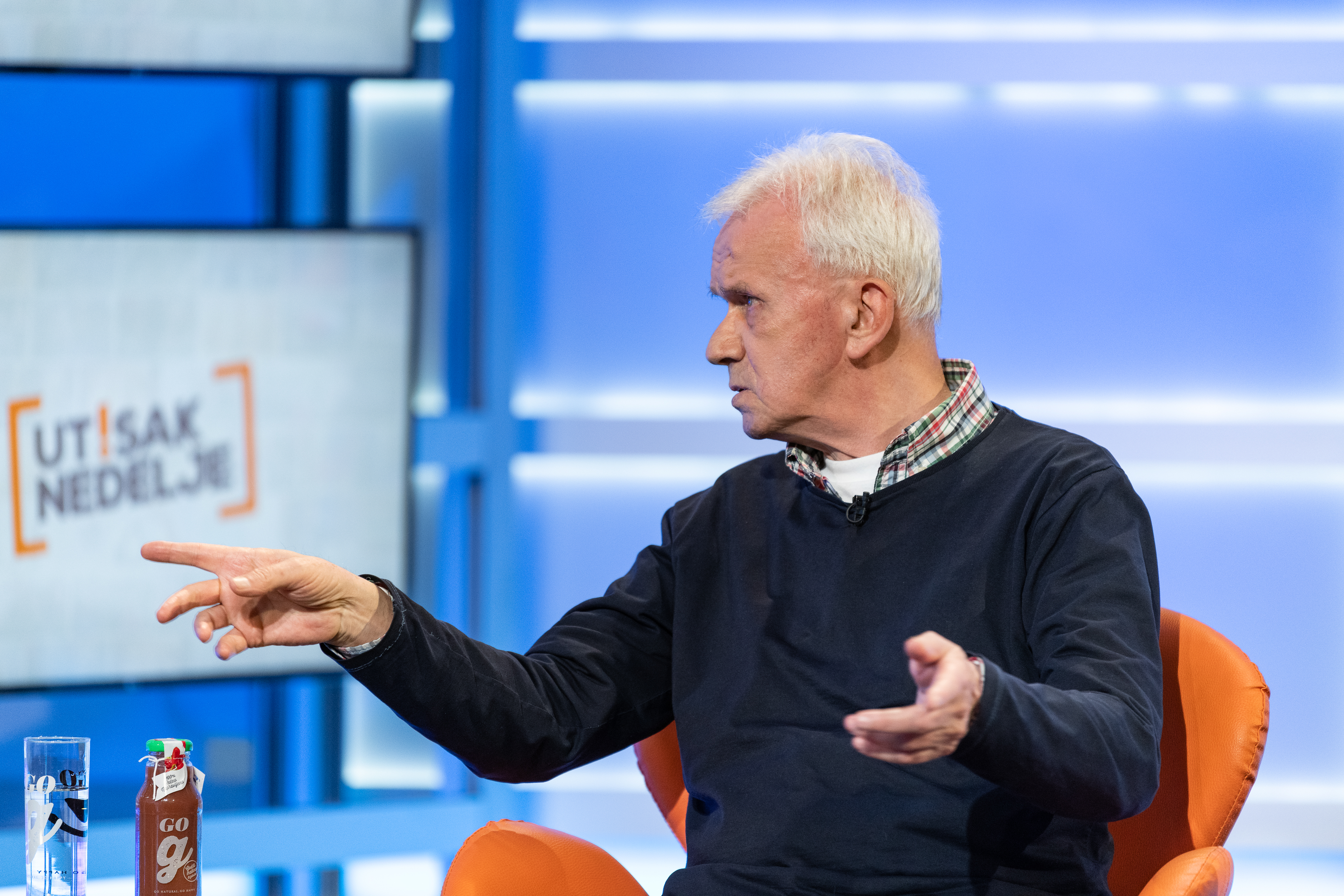 Beograd 28.03.2021. Slobodan Stupar, emisija Utisak nedelje Foto: Ivan Dinić/Nova S