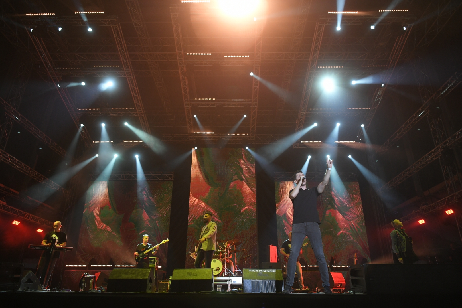 Beograd 20.08.2021. SARS, S.A.R.S. Treće veče Beogradskog Bir festa na Ušću, Ušće, Belgrade Beer Fest, Beogradski Bir Fest,  2021, Muzički festival Belgrade Beer fest 2021. Foto: Dragan Mujan/Nova.rs