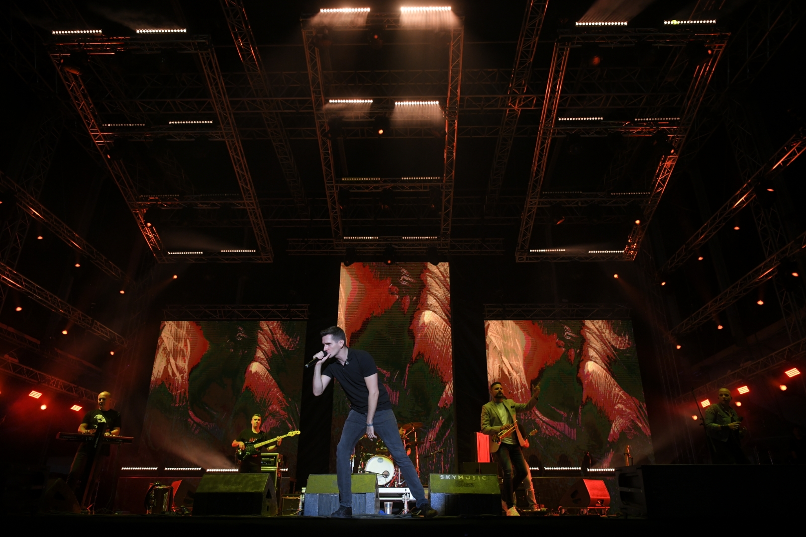 Beograd 20.08.2021. SARS, S.A.R.S. Treće veče Beogradskog Bir festa na Ušću, Ušće, Belgrade Beer Fest, Beogradski Bir Fest,  2021, Muzički festival Belgrade Beer fest 2021. Foto: Dragan Mujan/Nova.rs