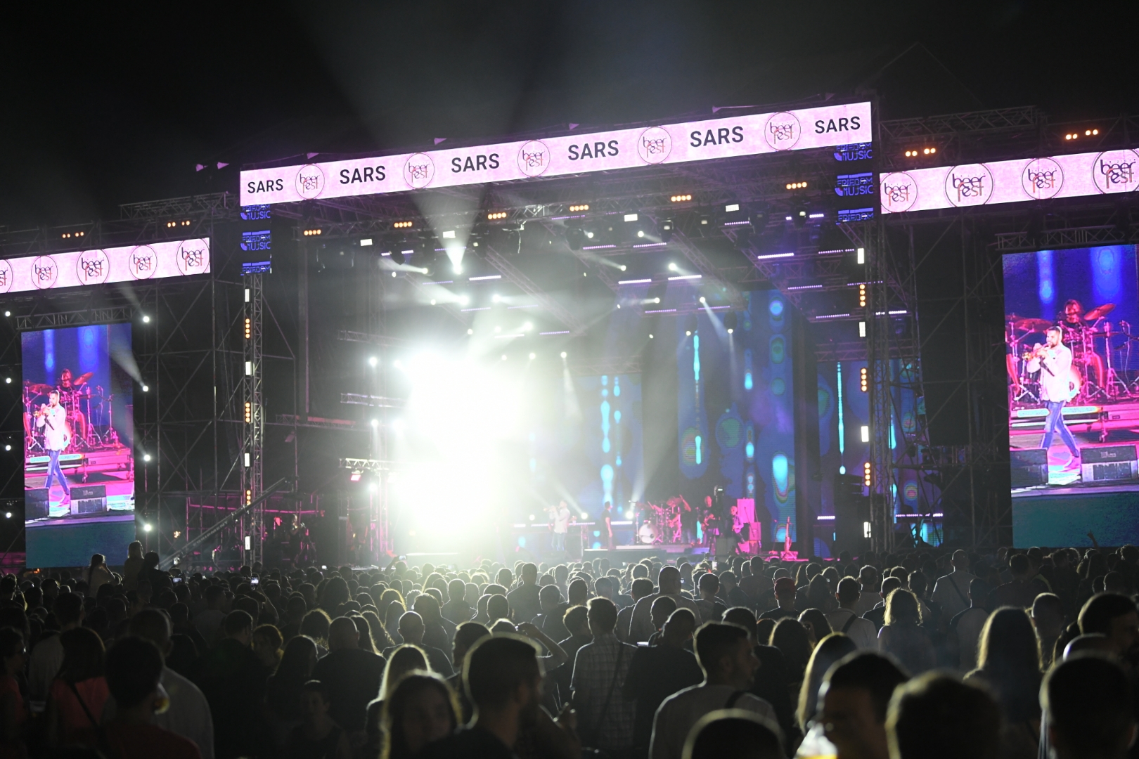 Beograd 20.08.2021. SARS, S.A.R.S. Treće veče Beogradskog Bir festa na Ušću, Ušće, Belgrade Beer Fest, Beogradski Bir Fest,  2021, Muzički festival Belgrade Beer fest 2021. Foto: Dragan Mujan/Nova.rs