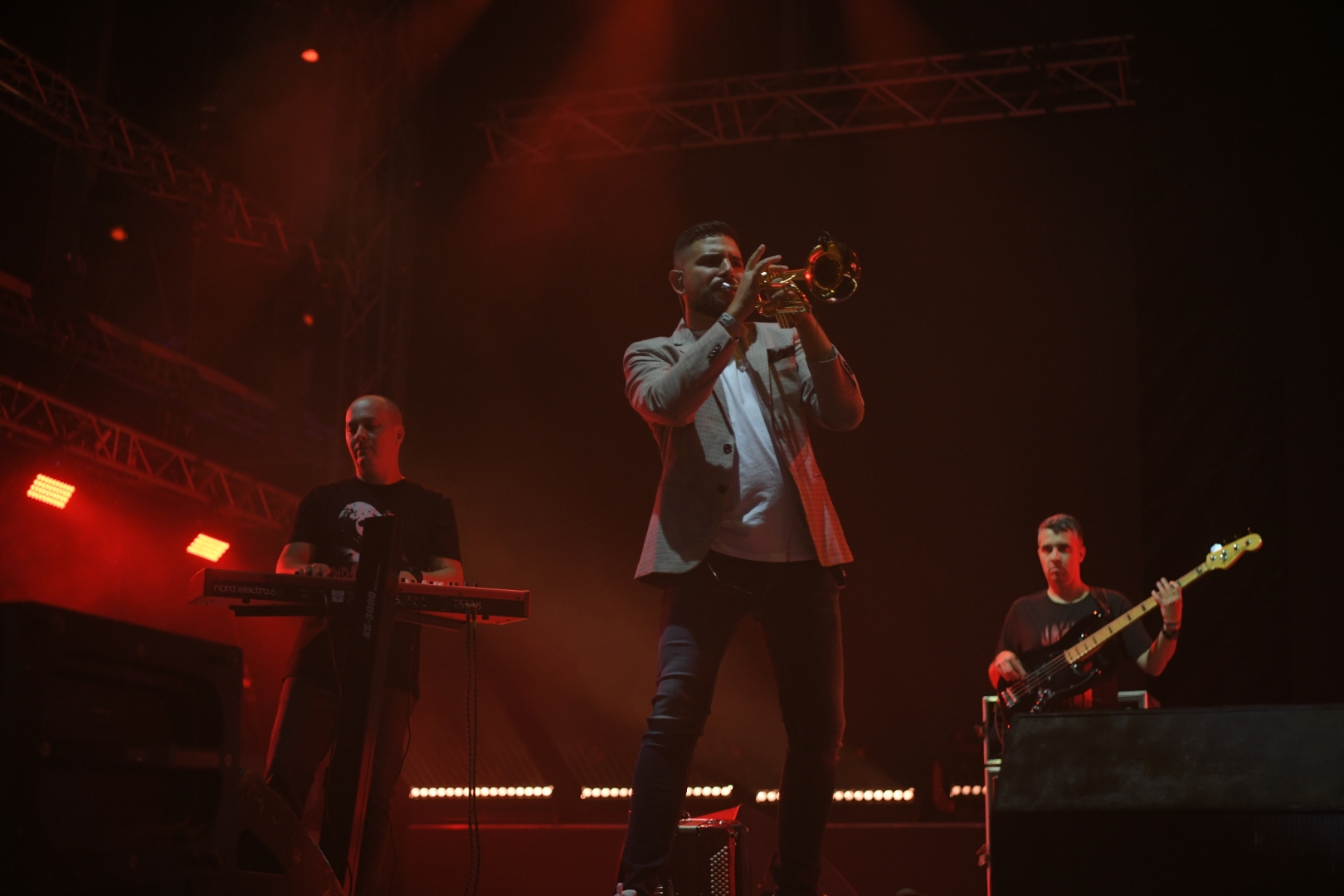 Beograd 20.08.2021. SARS, S.A.R.S. Treće veče Beogradskog Bir festa na Ušću, Ušće, Belgrade Beer Fest, Beogradski Bir Fest,  2021, Muzički festival Belgrade Beer fest 2021. Foto: Dragan Mujan/Nova.rs