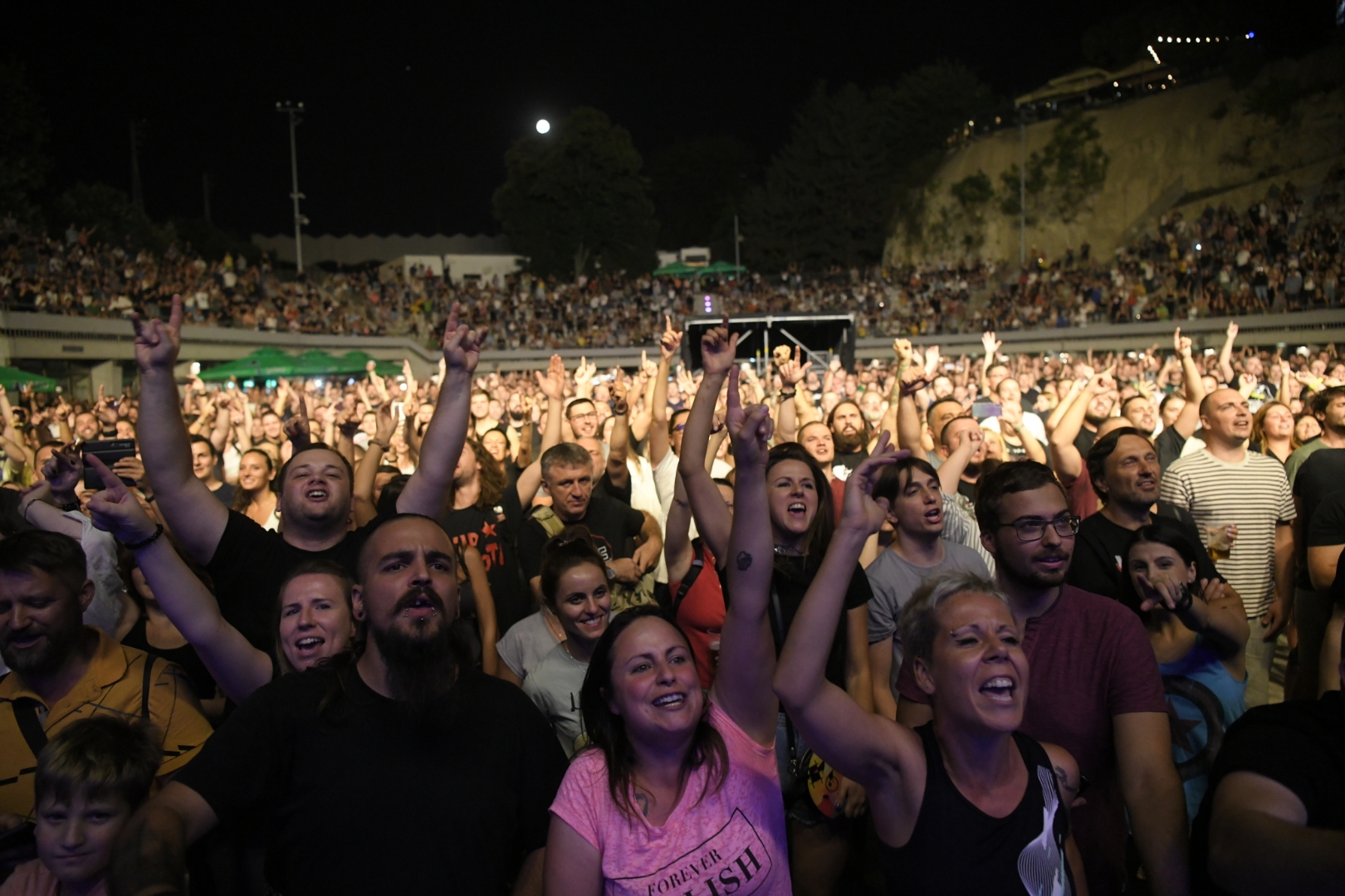 Beograd 21.08.2021. Hladno pivo. Koncert grupe Hladno pivo na stadionu Tašmajdan, Stadion Tašmajdan Foto: Dragan Mujan/Nova.rs