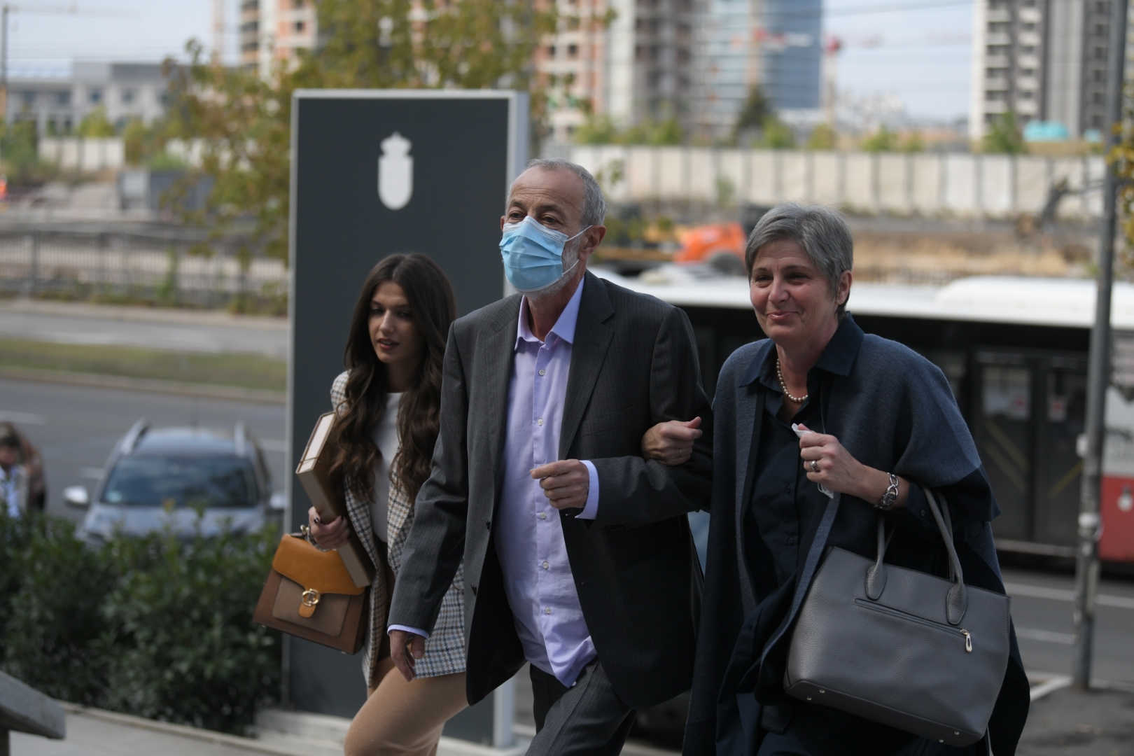 Mika Aleksić ispred suda Foto: Dragan Mujan/Nova.rs
Sudjenje Miroslav Mika Aleksic, palata pravde