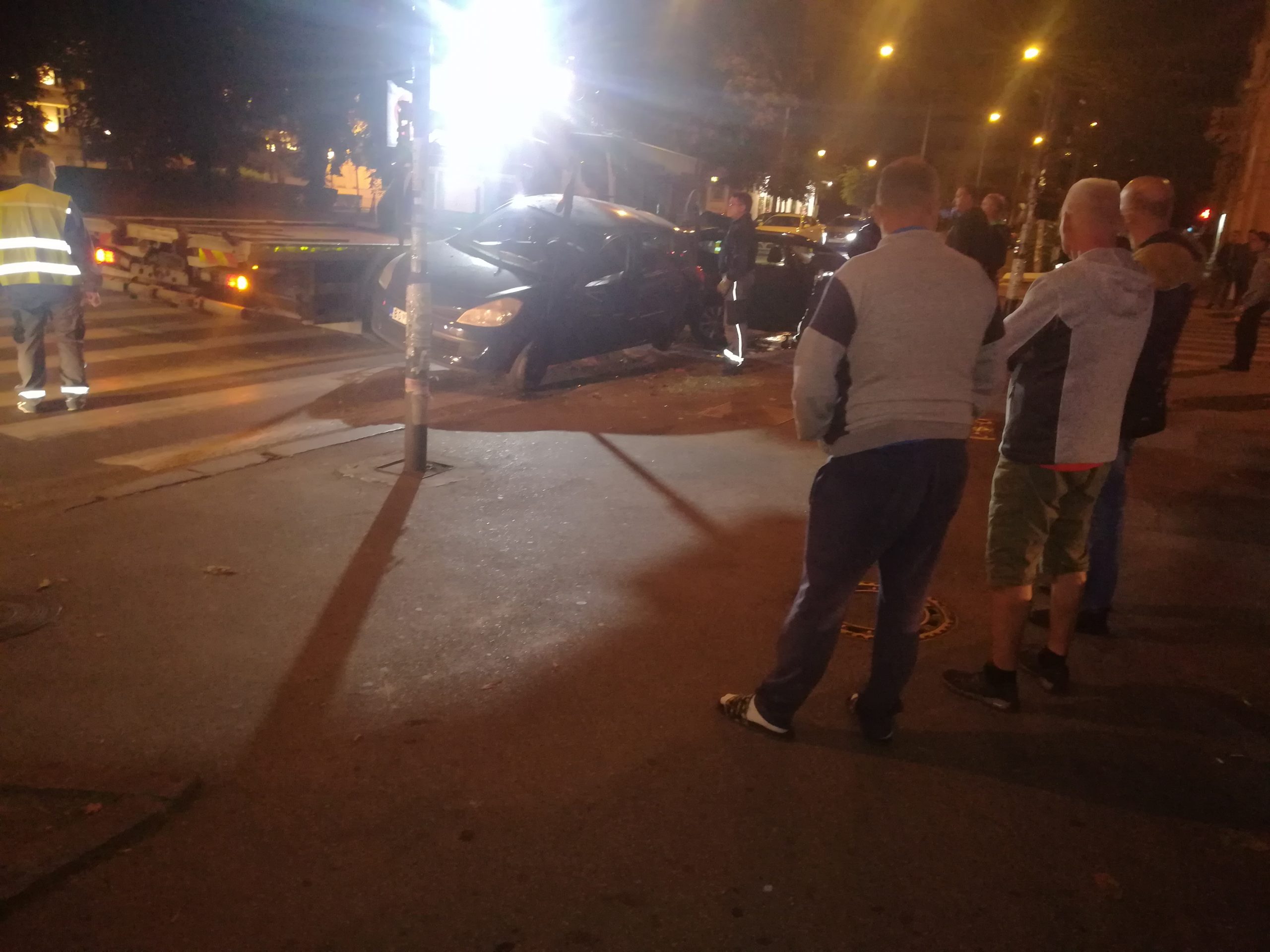 Zemun, saobraćajna nesreća, nezgoda, automobil, policija, uviđaj, uvidjaj Foto: Nova.rs