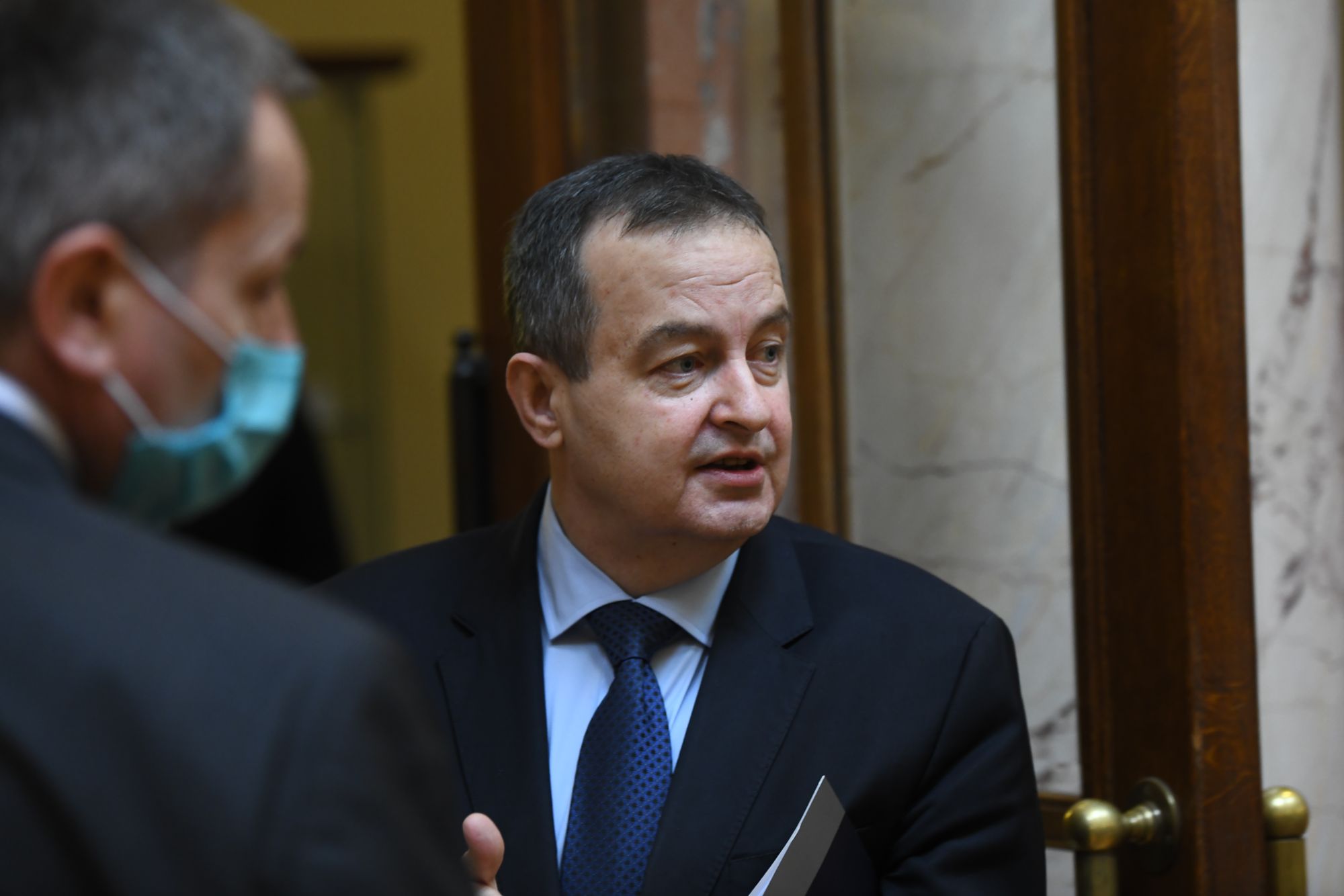 Beograd, 25.01.2021. Ivica Dačić, Ženska parlamentarna mreža kzš Foto: Goran Srdanov/Nova.rs