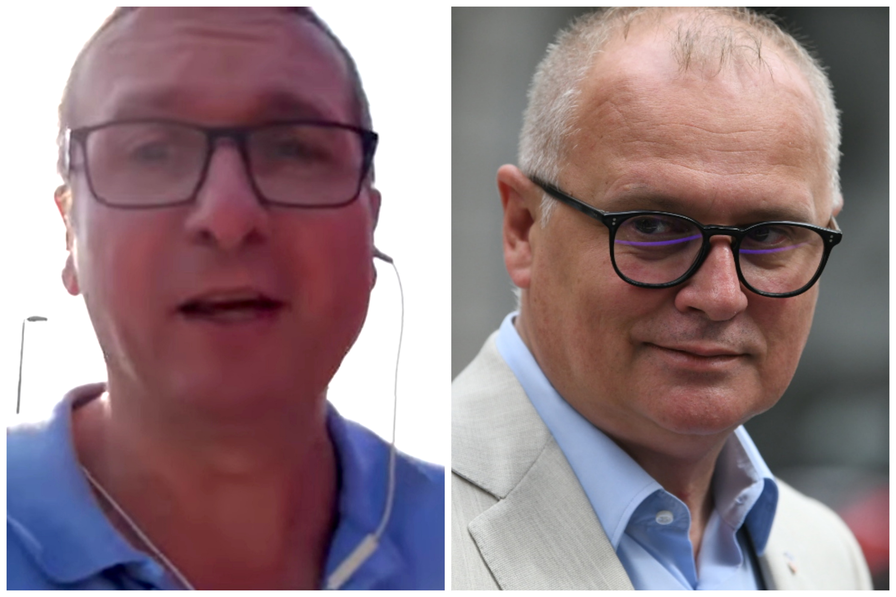 Goran Vesic i vozac autobusa