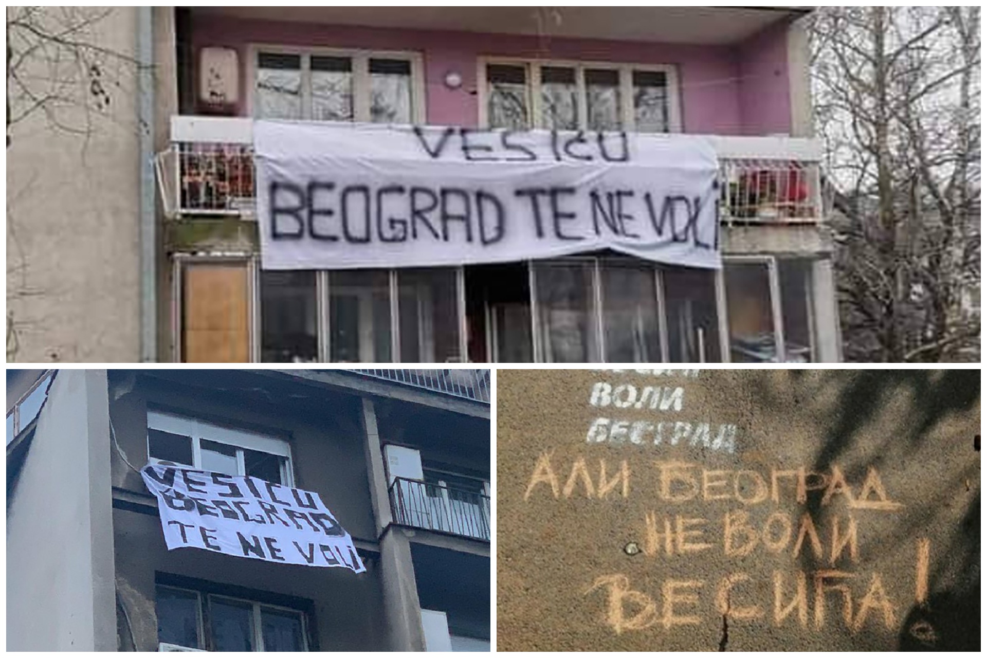 Beograd ne voli Vesica, Vesić