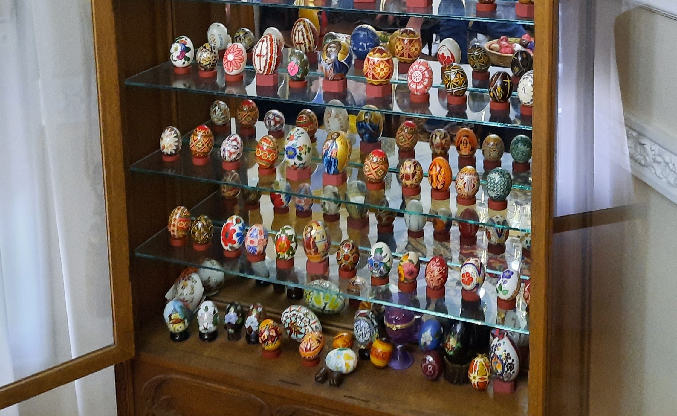 Kragujevac 01.05.2021. Izložba uskršnjih jaja u Šumadijskoj Eparhiji, jaja, Uskrs, izložba, Eparhija šumadijska Foto: Aleksandra Petrović/Nova.rs