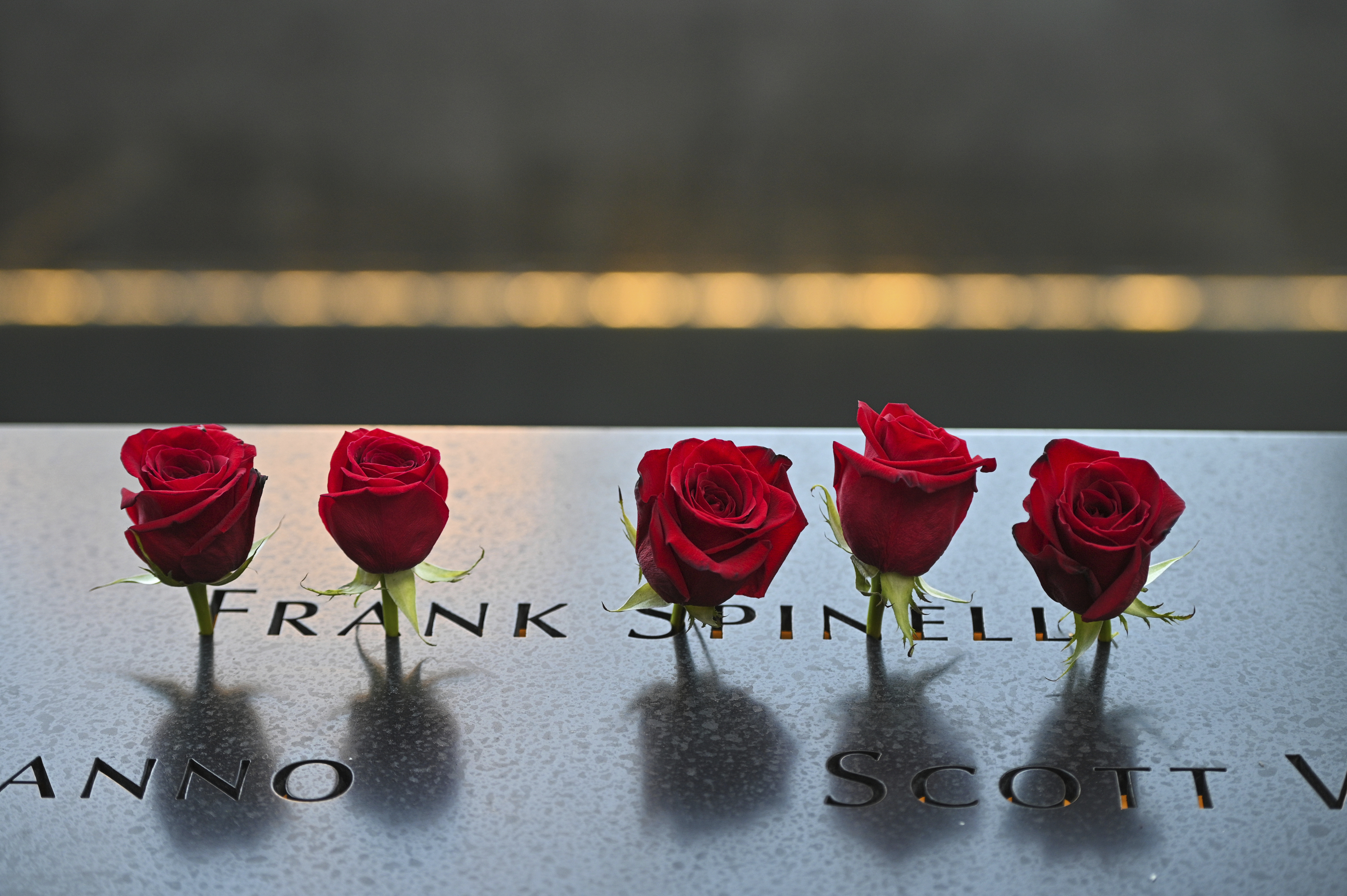 NY: 20th Anniversary of the September 11th terrorist attacks at Ground Zero