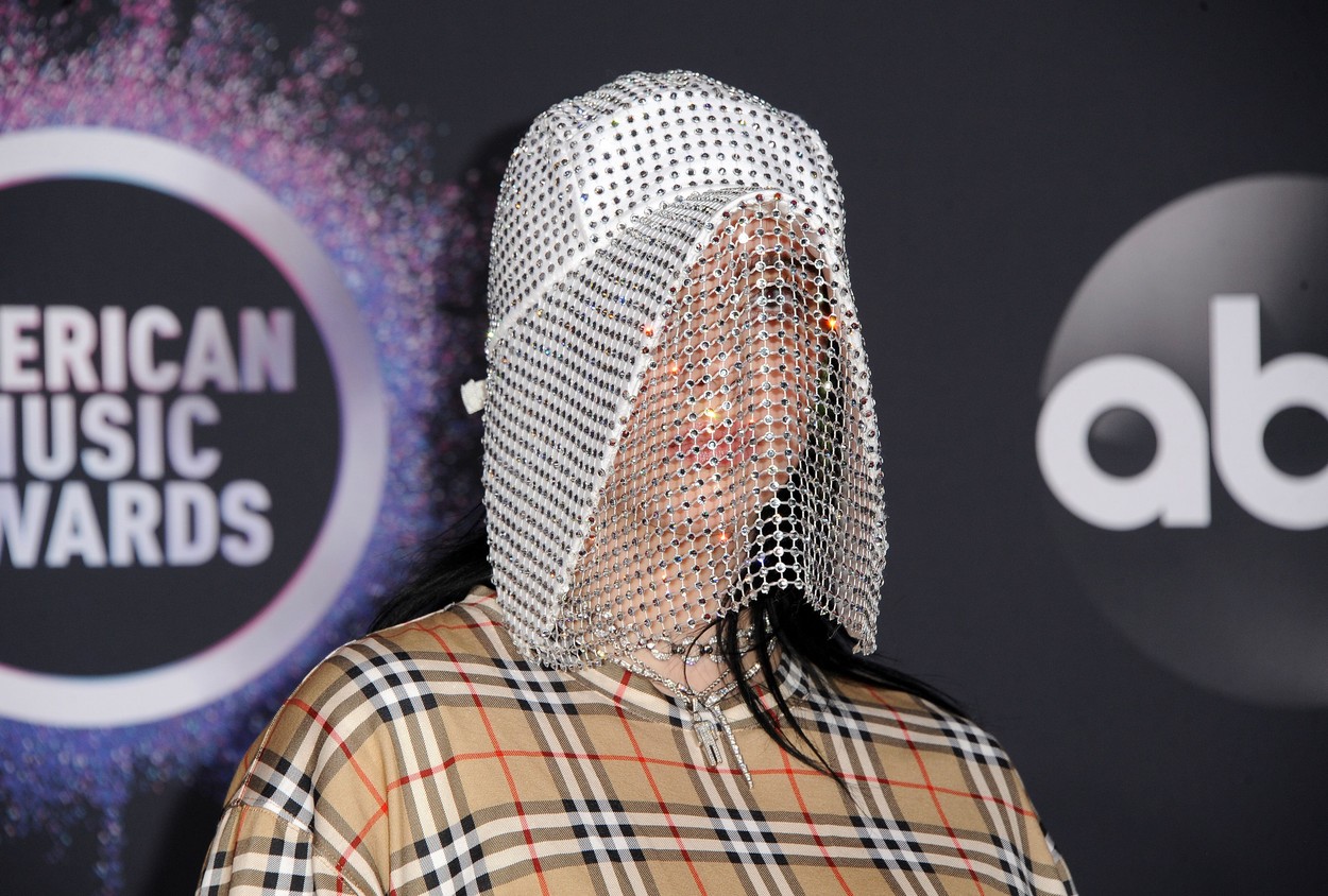 Billie Eilish at the 2019 American Music Awards held at the Microsoft Theater in Los Angeles, USA on November 24, 2019.