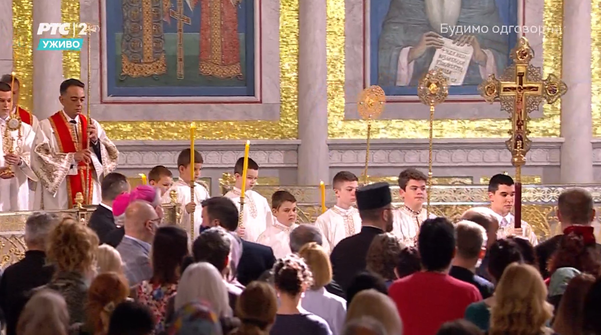 Vaskršnja liturgija u hramu Svetog Save, Vaskrs, Uskrs