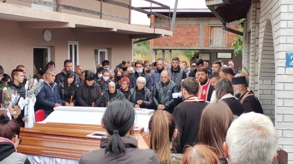 Aleksinac, 07.10.2021. Sahrana porodica Đokić