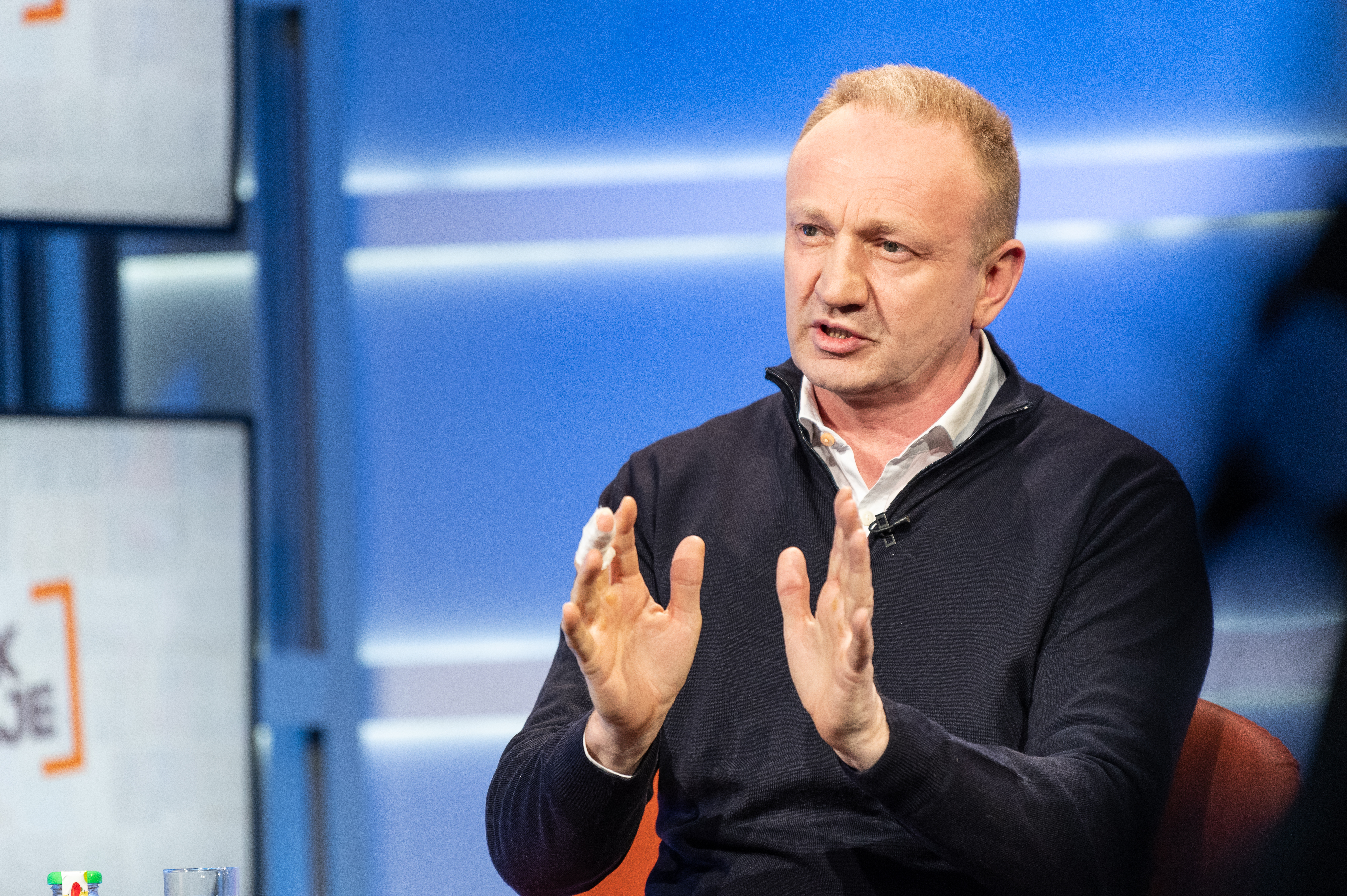 Beograd 29.11.2020. Dragan Đilas, Dragan Djilas, emisija Utisak nedelje Foto: Ivan Dinić/Nova S