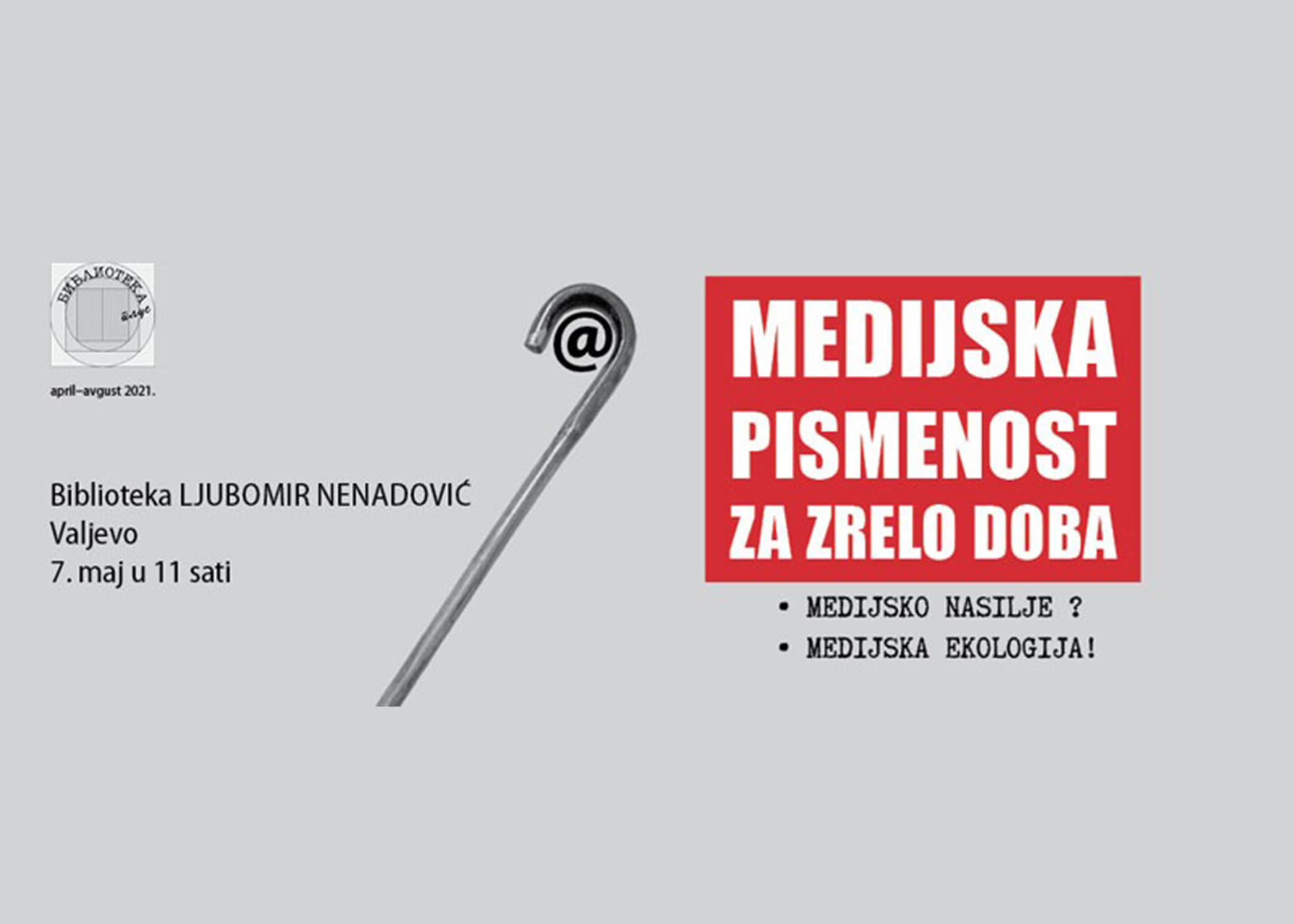 Medijsko nasilje i medijska ekologija
Medijska pismenost za zrelo doba
