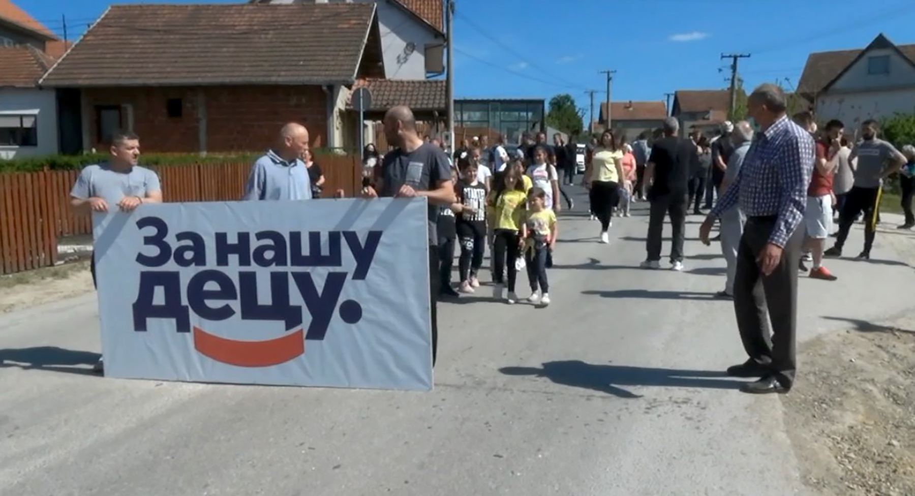 Građani Bresničke ulice u Kragujevcu