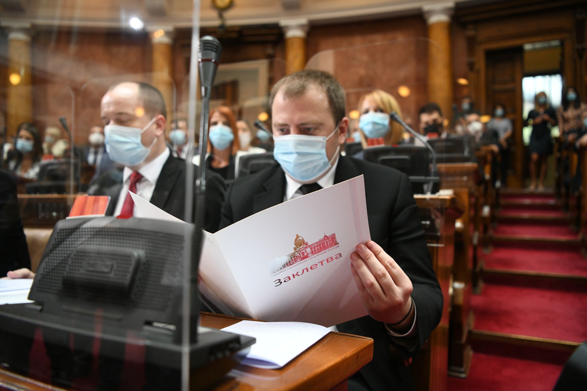 3.8.2020. Beograd, Konstituisanje skupštine, Skupština, Sednica, zakletva Aleksandar Mirkovic Foto: Filip Krainčanić/Nova.rs