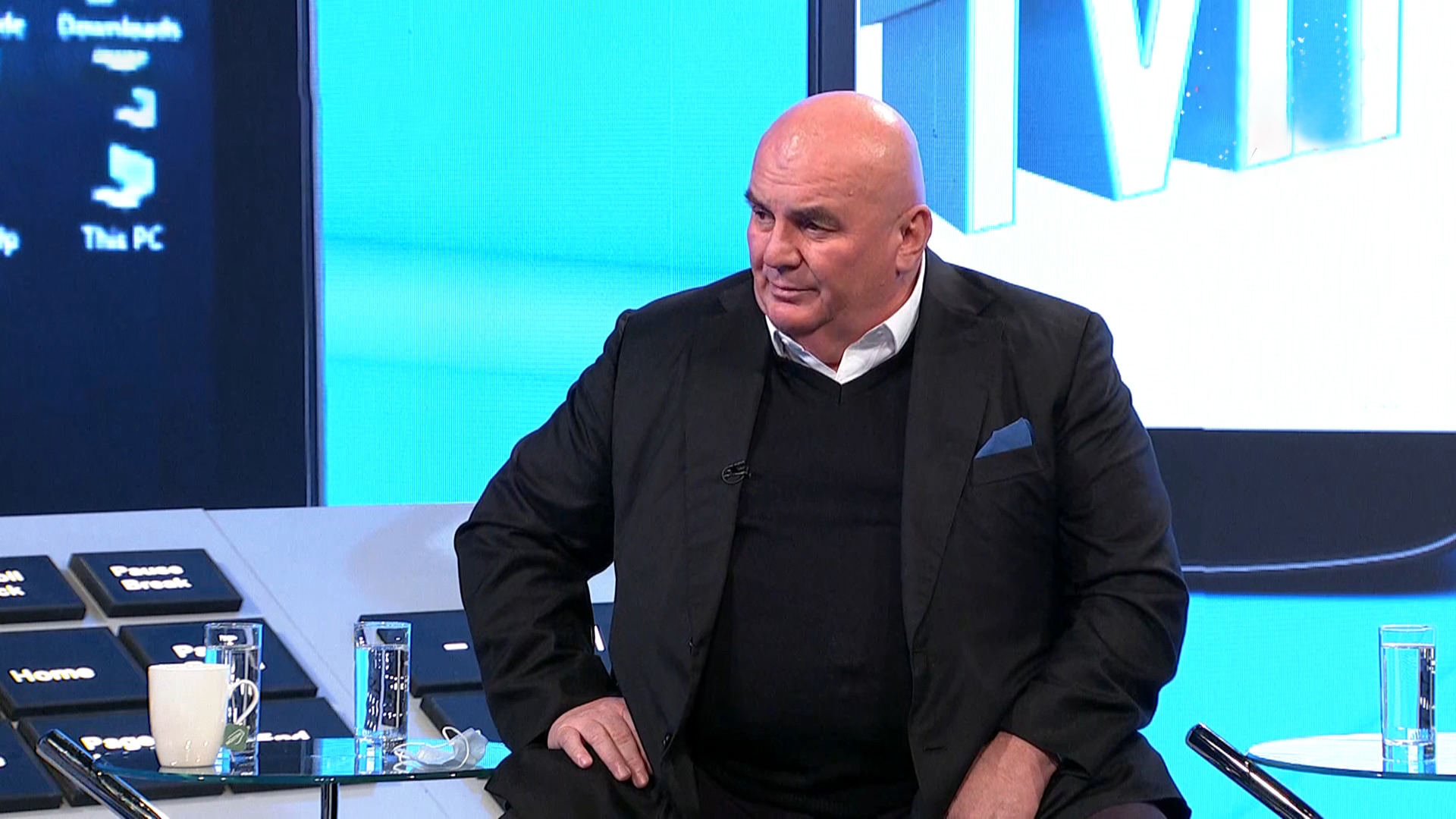 Dragan Marković Palma, emisija Hit Tvit Foto: Screenshot/Tv Pink