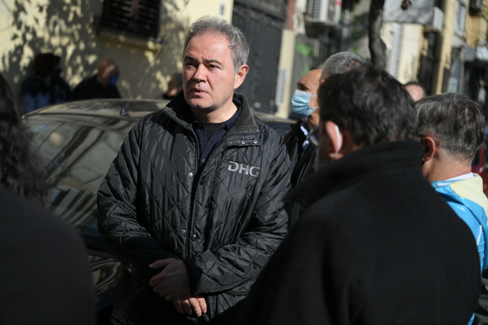 Beograd 18.10.2020. Pomen Dusanu Jovanovicu kojeg su ubili skinhedsi, skinheds, u Beogradskoj ulici, Beogradska 33, Dusan Jovanovic, rom, romi, Zoran Lutovac