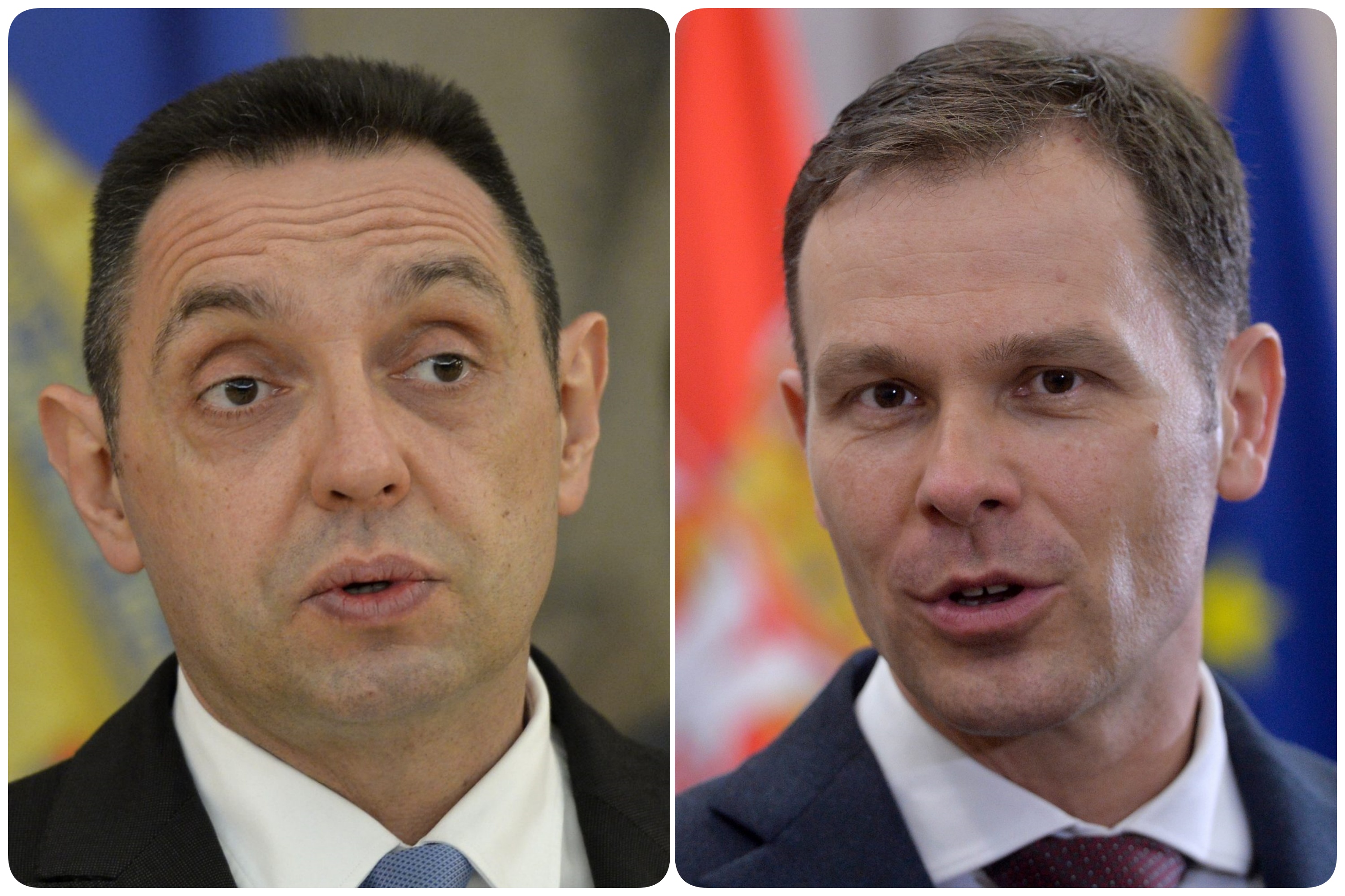 Aleksandar Vulin i Sinisa Mali