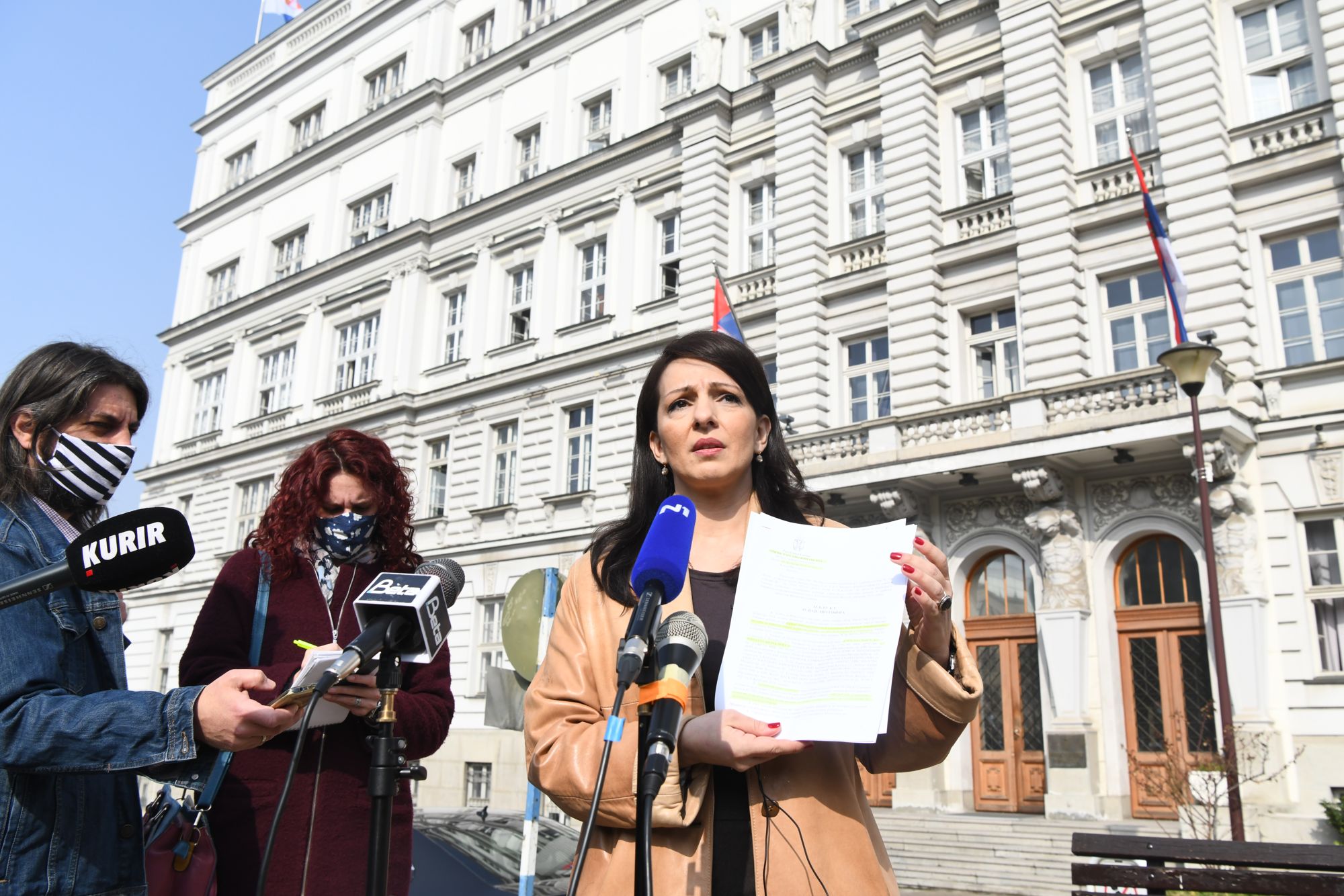 Beograd 24.02.2021. Marinika Tepić Foto: Goran Srdanov/Nova.rs
