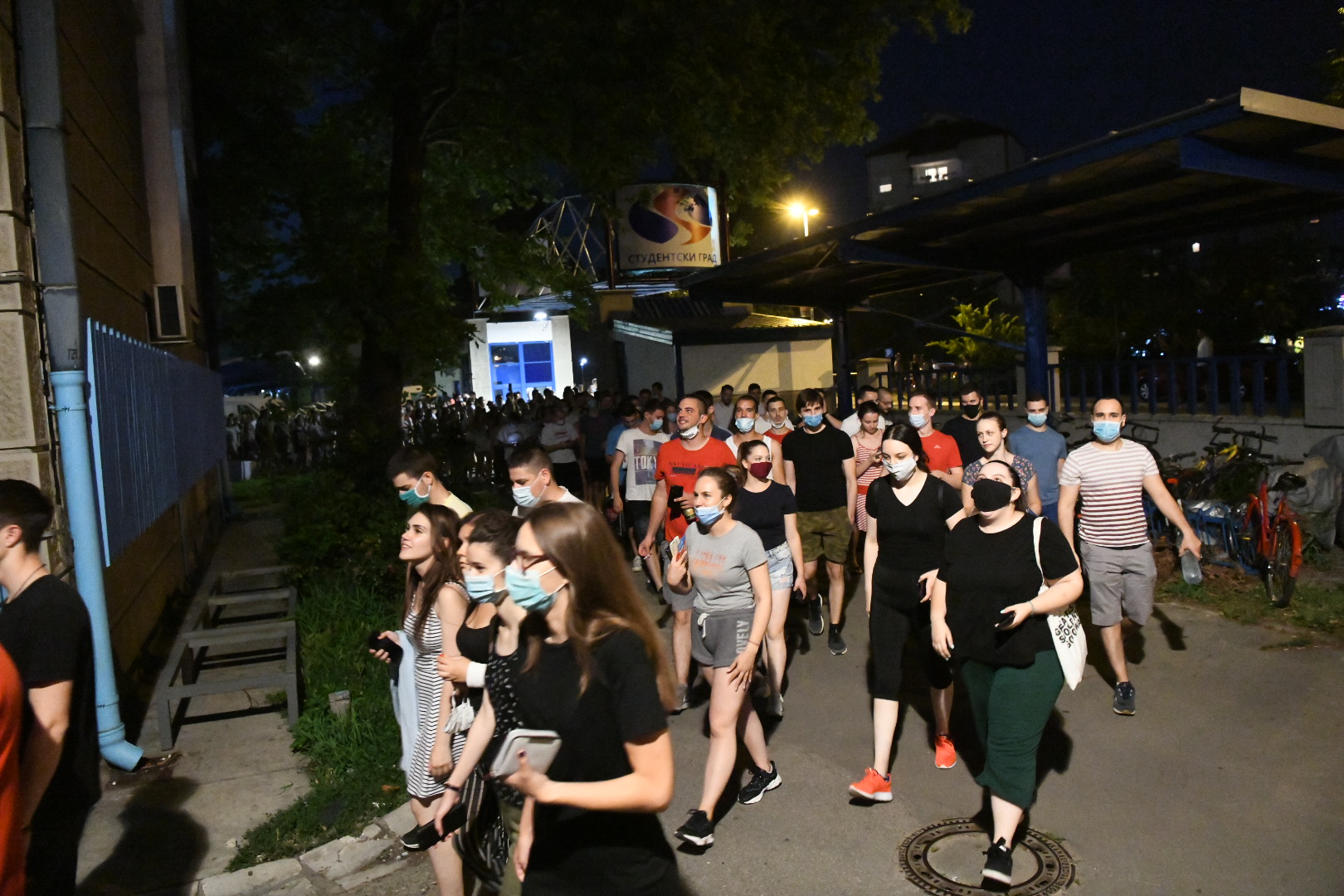 Beograd 02.07.2020. Iseljavanje studenata iz Studentskog doma Foto: Vesna Lalić/Nova.rs